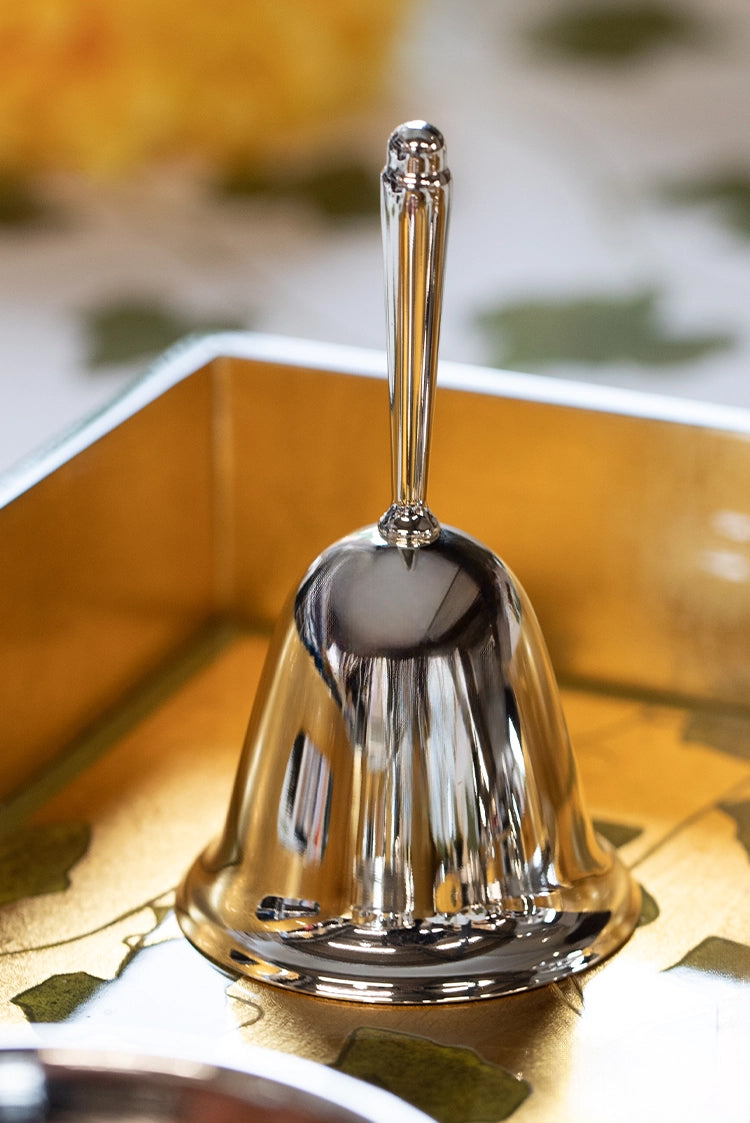 Silver Plated Table Bell, 10.5cm