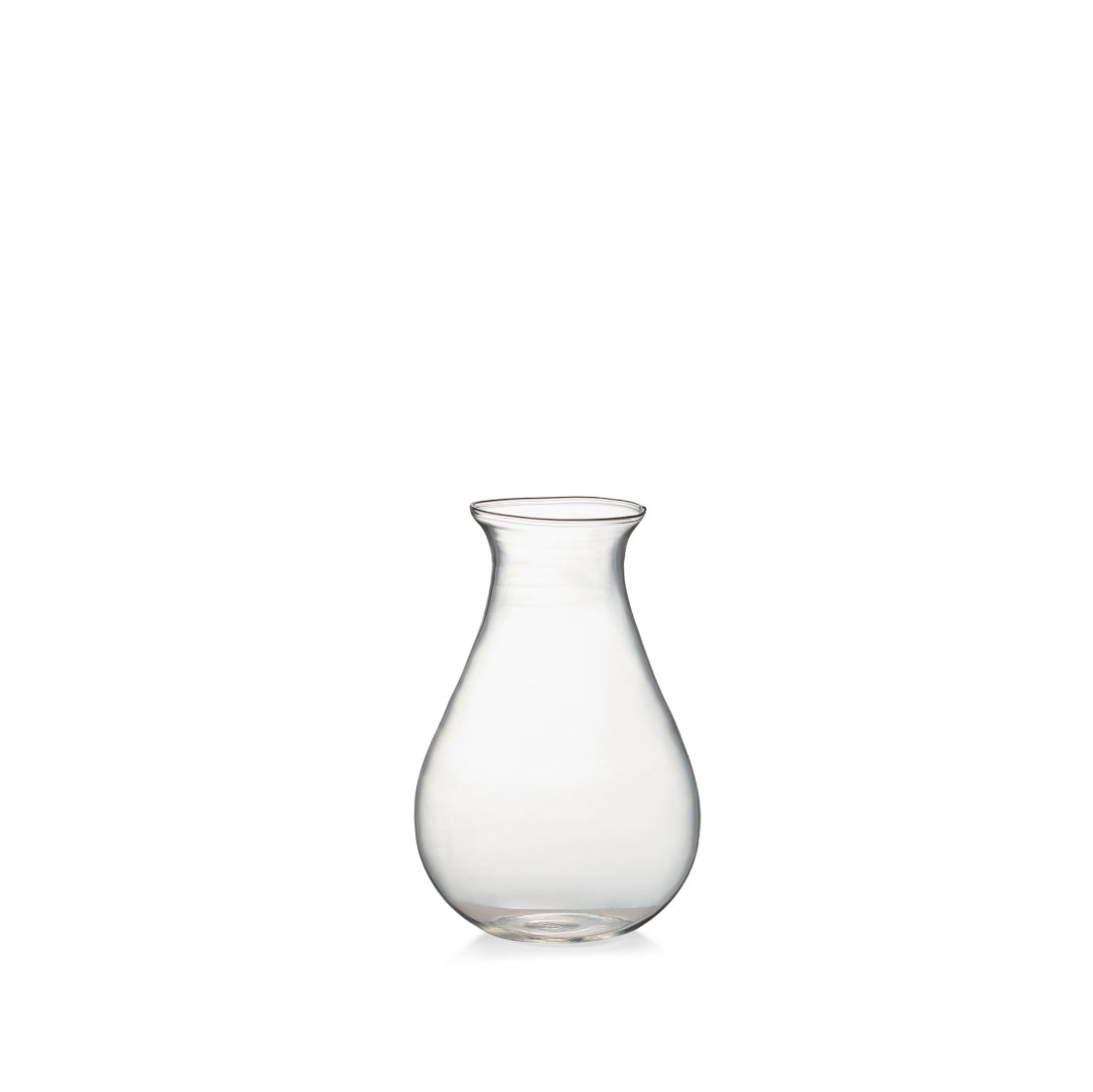 Flower Glass Hermine Clear Bud Vase, 16cm