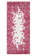 'Hydrangea' Linen Tablecloth in Pink