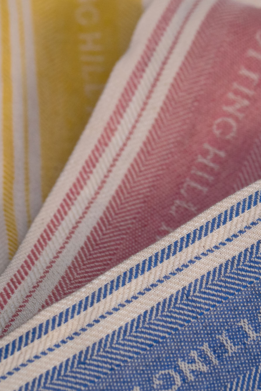 S&B Yellow Linen & Cotton Kitchen Towel, 75cm x 45cm