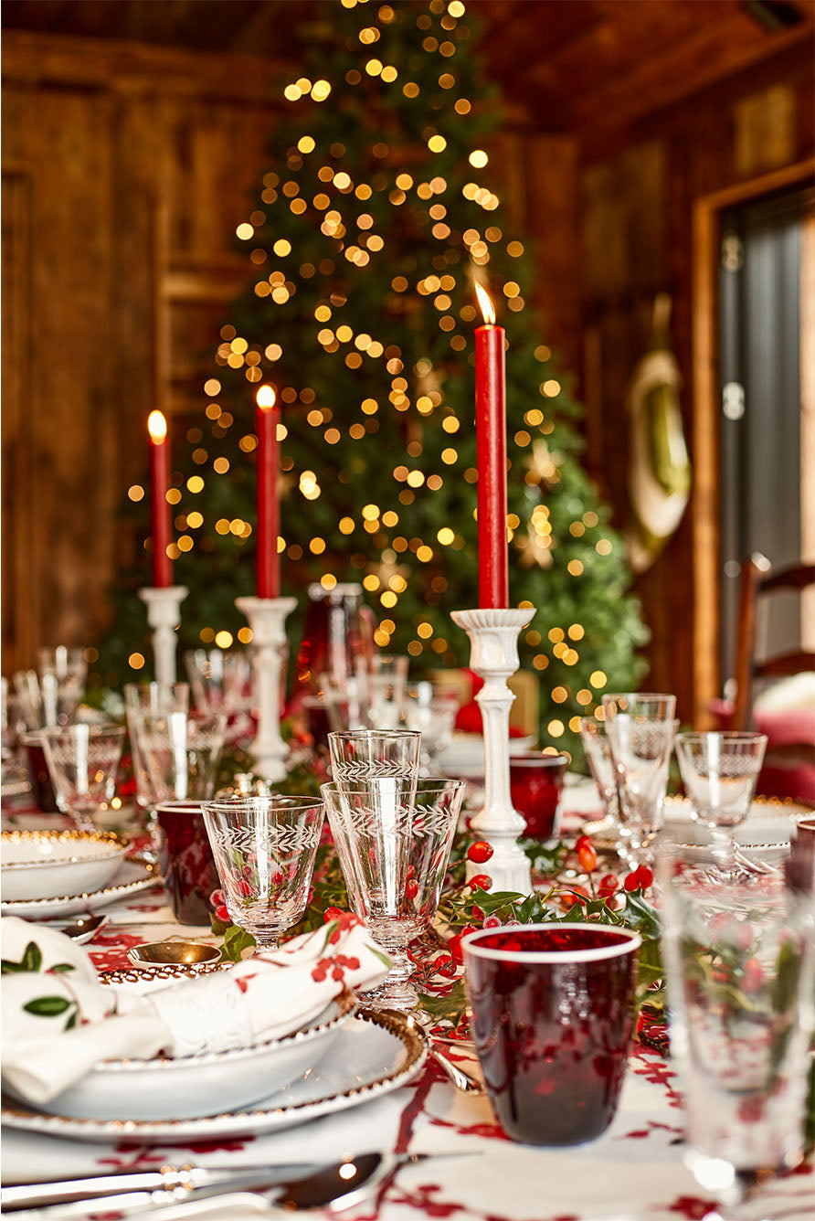 'Les Airelles' Linen Tablecloth