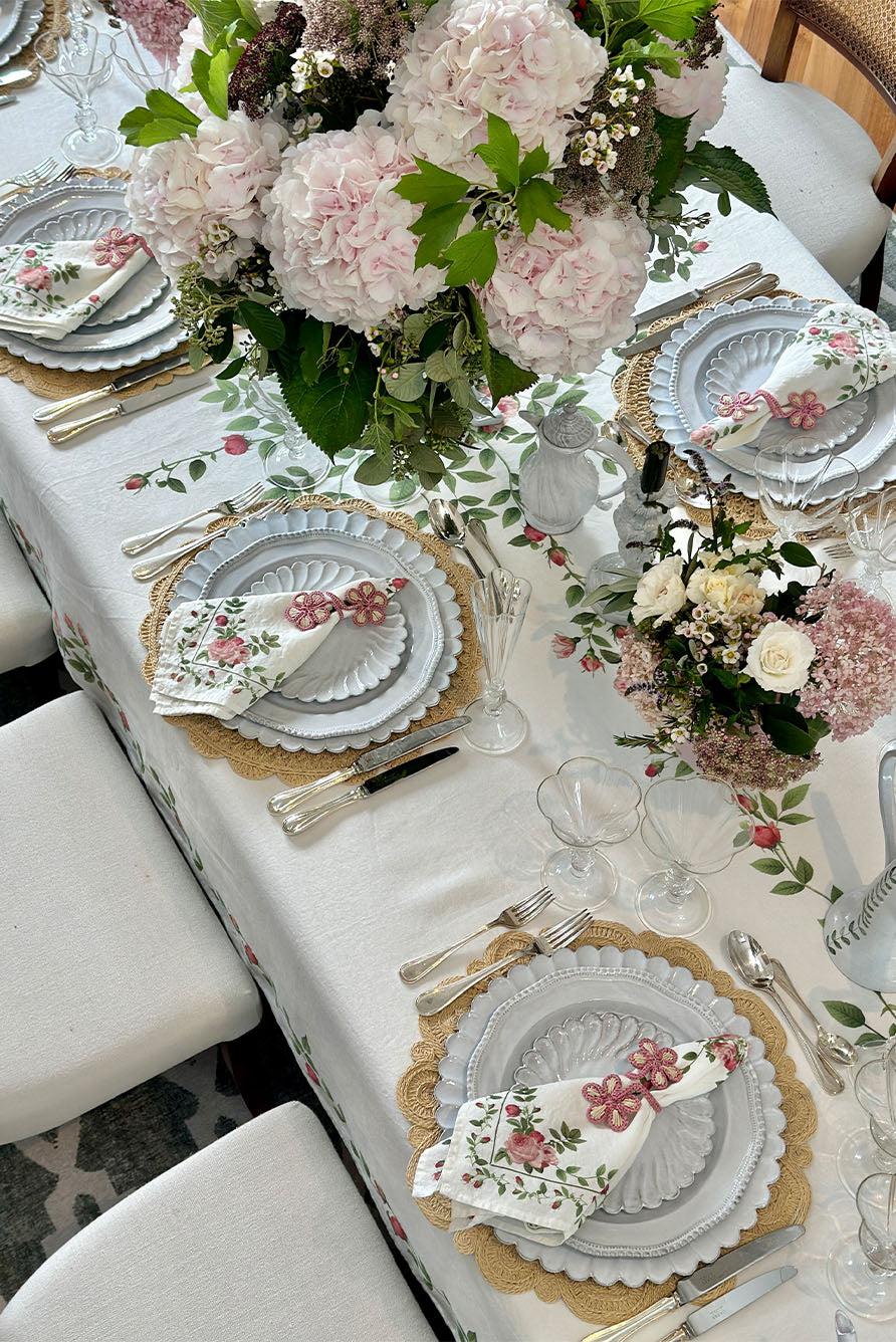 'Maja' Handwoven Straw Effect Placemat, 40cm