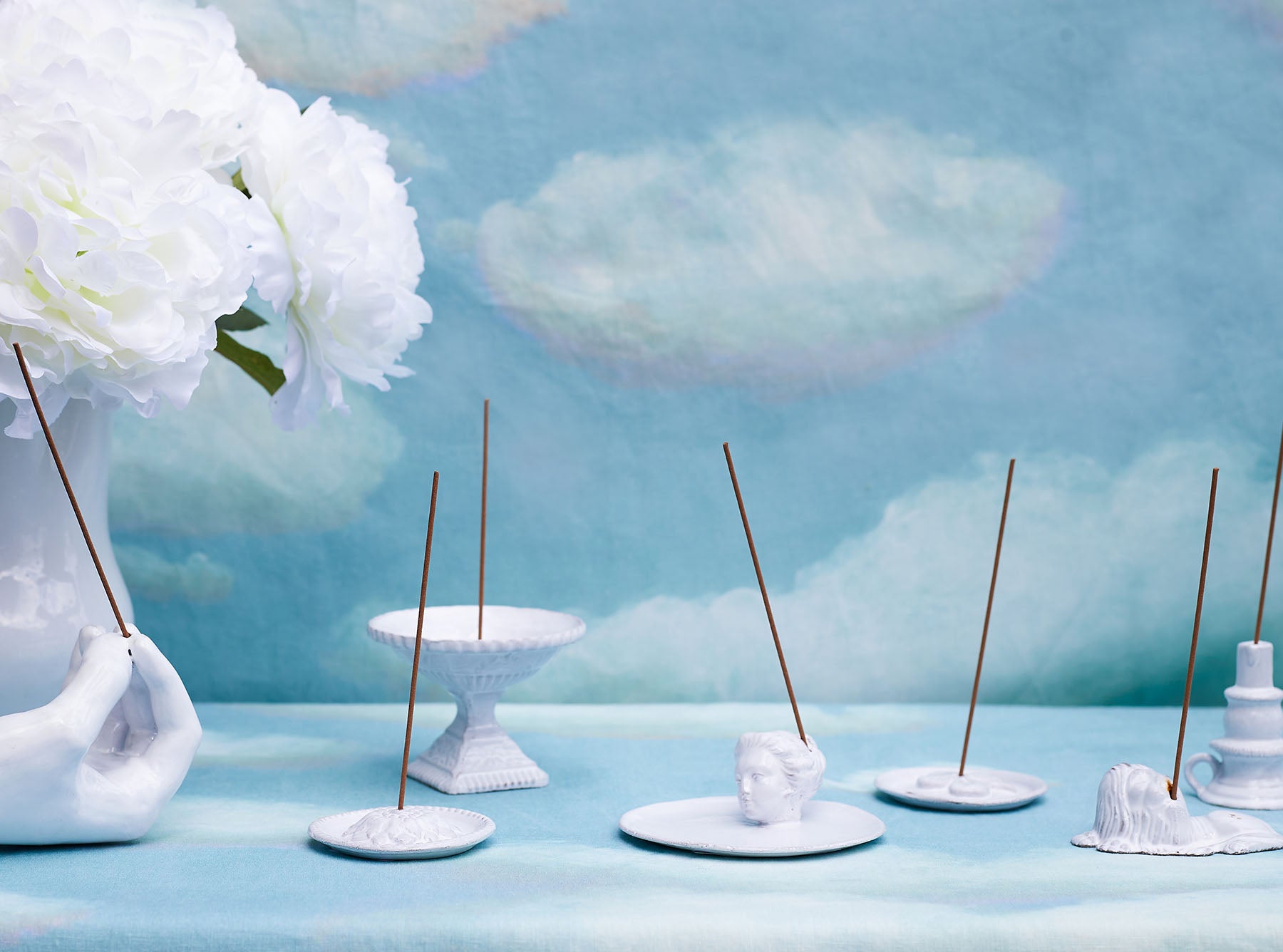 Marie Antoinette Incense Burner by Astier de Villatte, 10.5cm