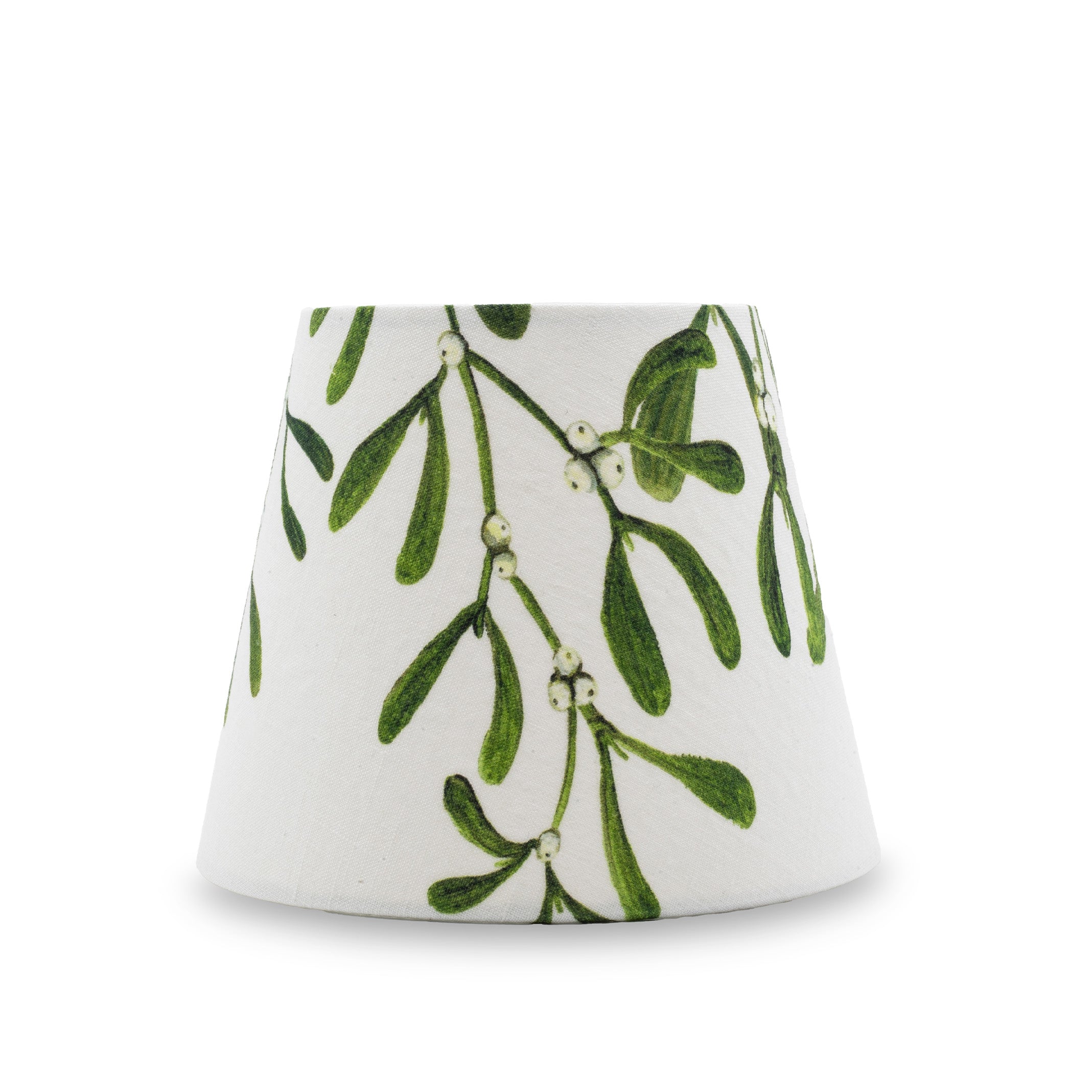 'Mistletoe' French Drum Lampshade, 13cm