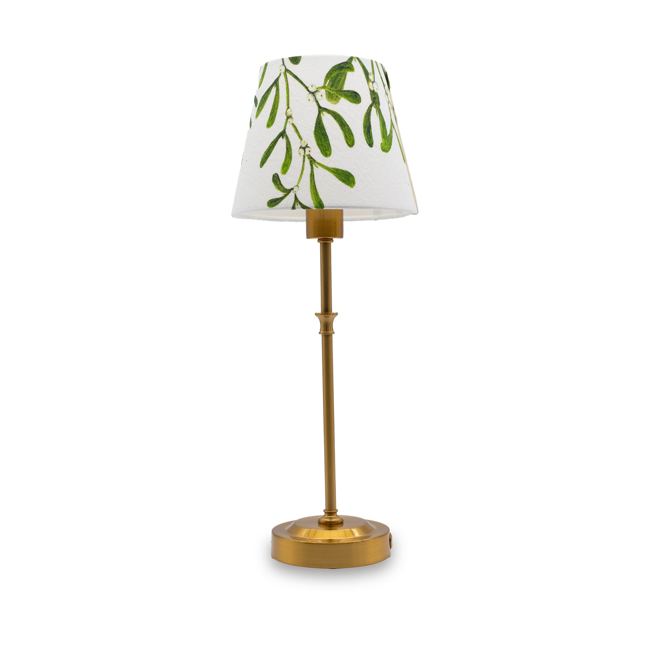 'Mistletoe' French Drum Lampshade, 13cm