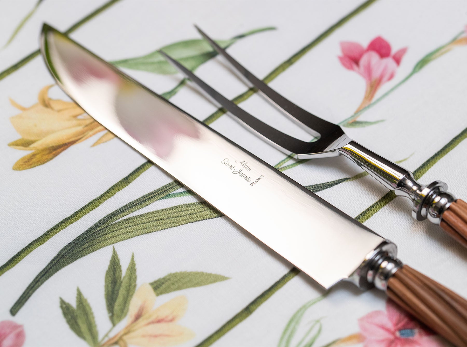 Montana Rosewood Stainless Carving Set