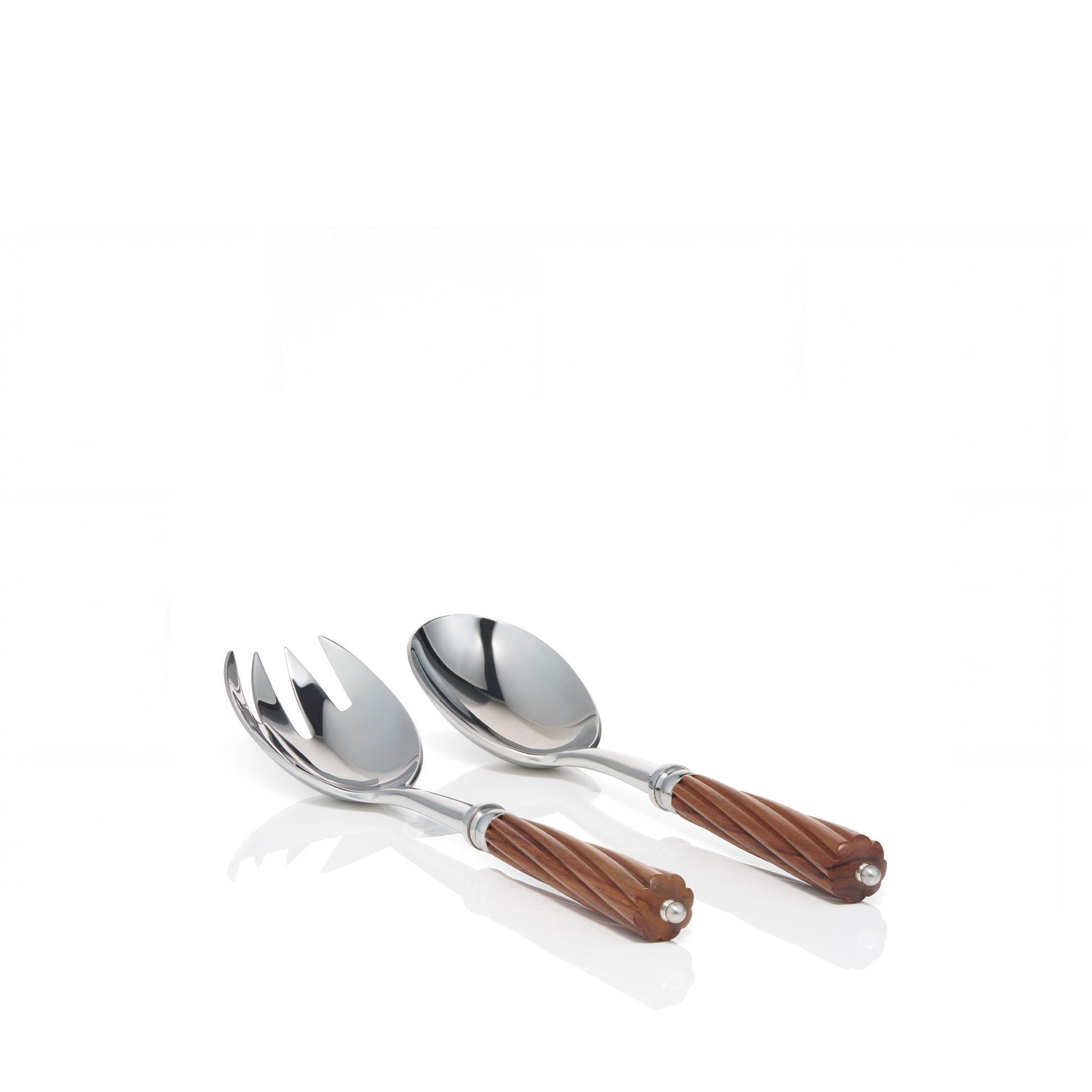 Montana Rosewood Stainless Salad Serving Set