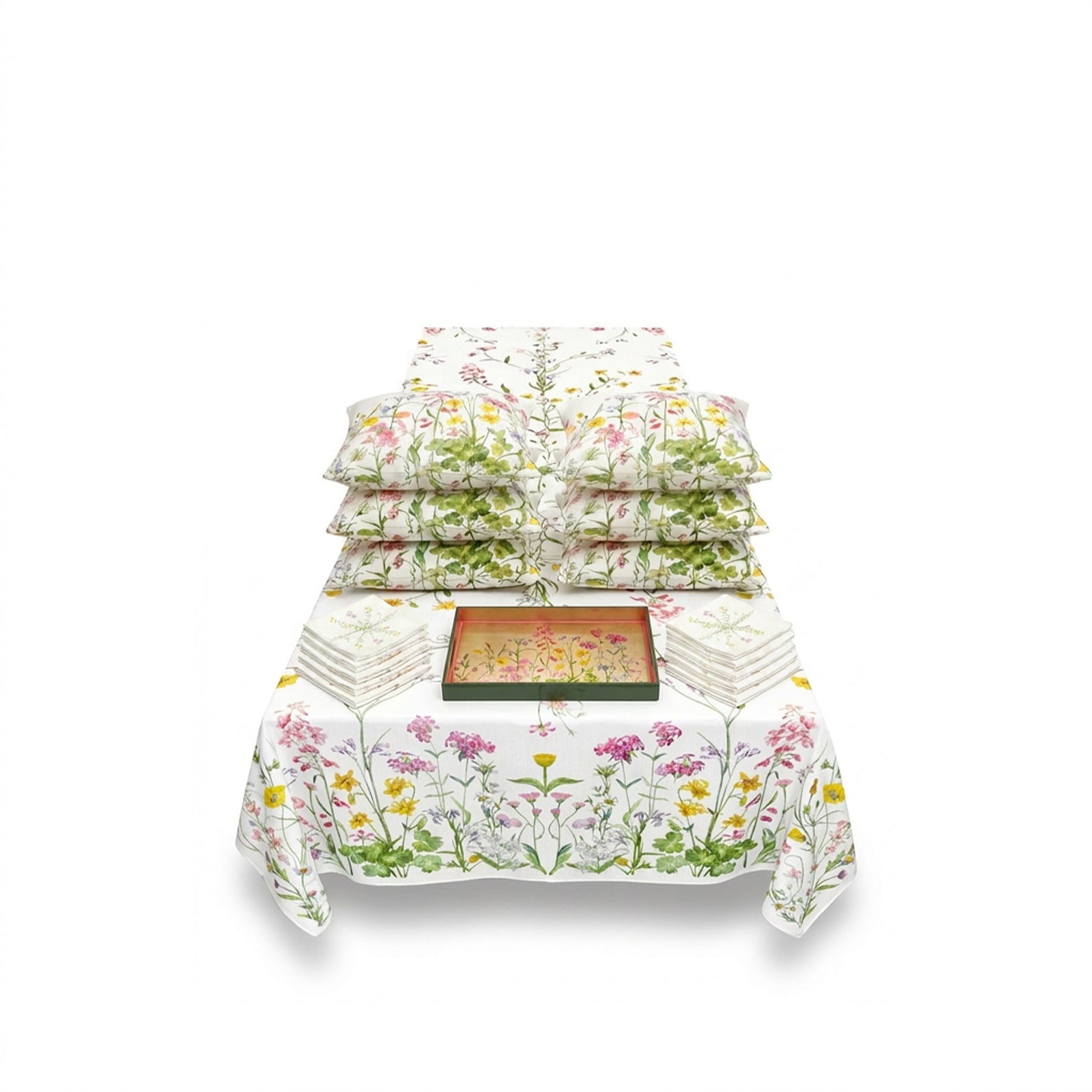 ‘Our June’ Tablescape Bundle - Table for 10 (380cm tablecloth)