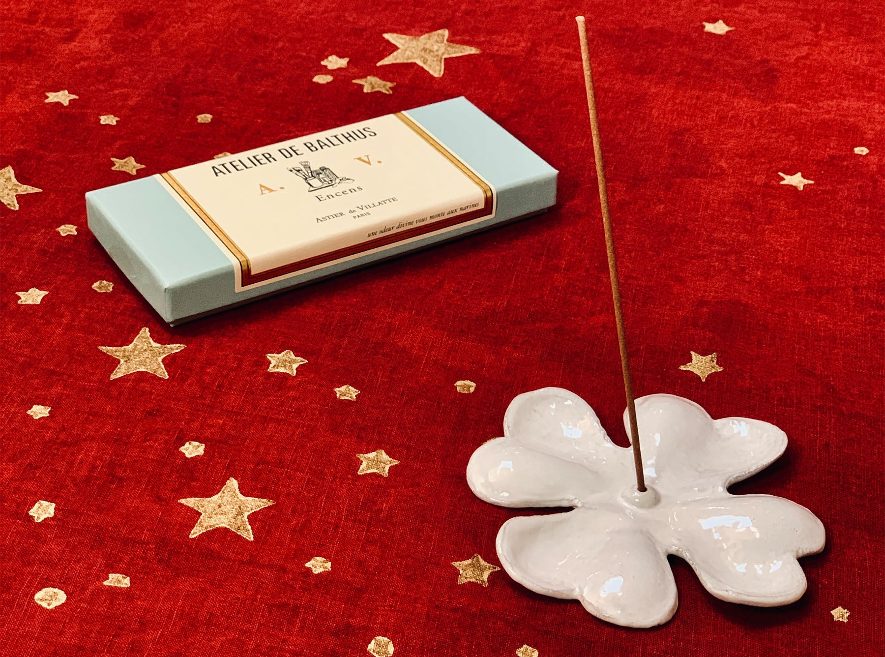 Large Chance Incense Burner by Astier de Villatte, 11cm