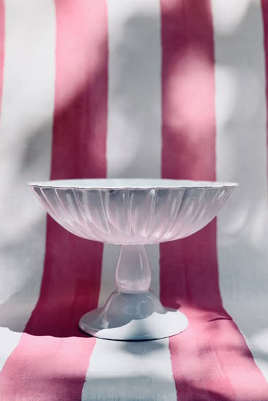 Large Peggy Fruit Stand by Astier de Villatte, 23cm