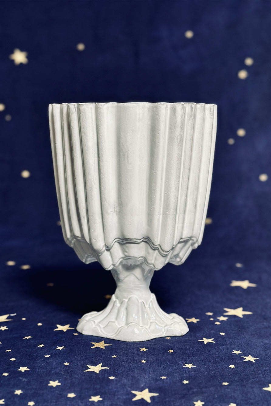 Rocaille Vase by Astier de Villatte, 28cm