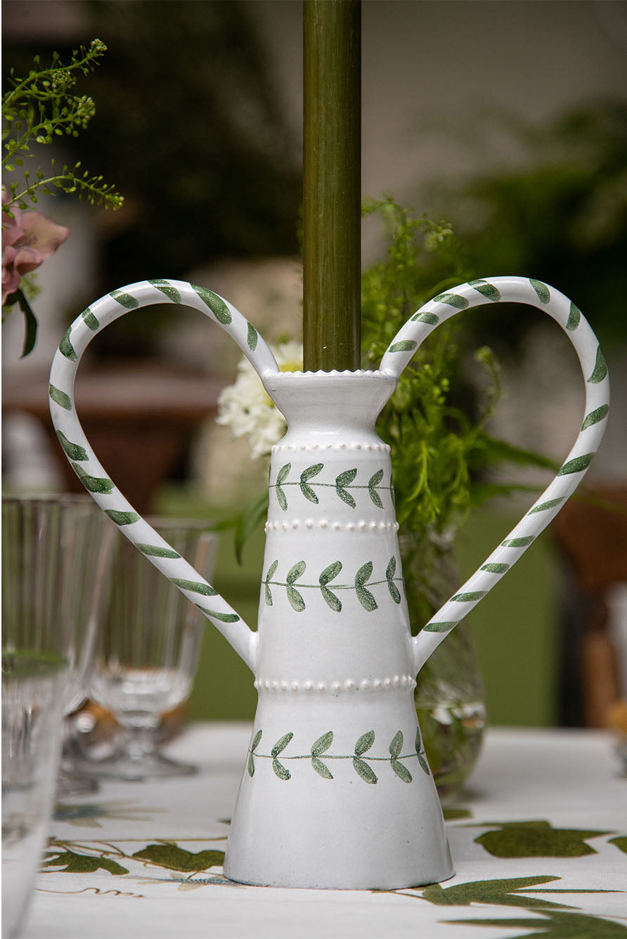 'Passiflora' Linen Tablecloth