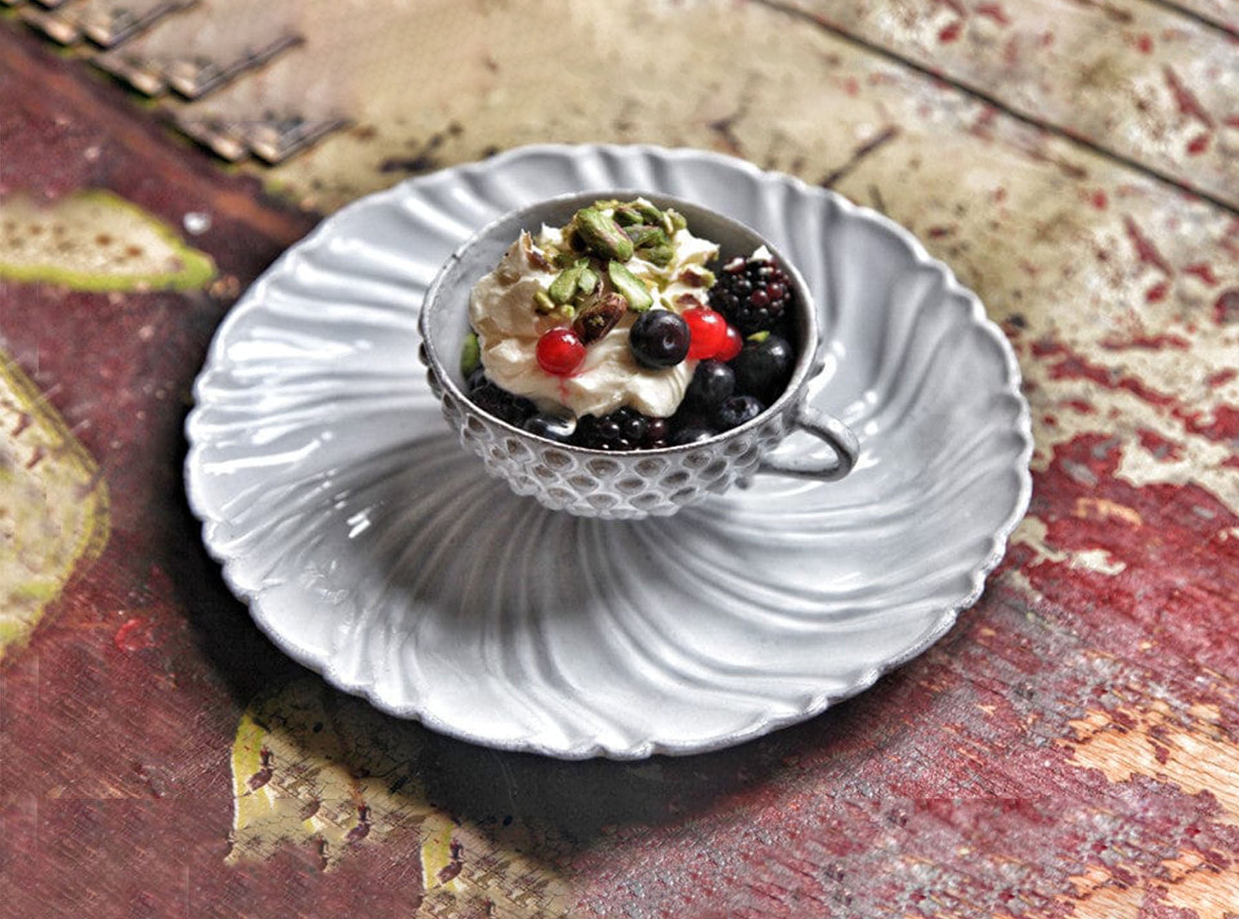 Peggy Plate by Astier de Villatte, 21cm