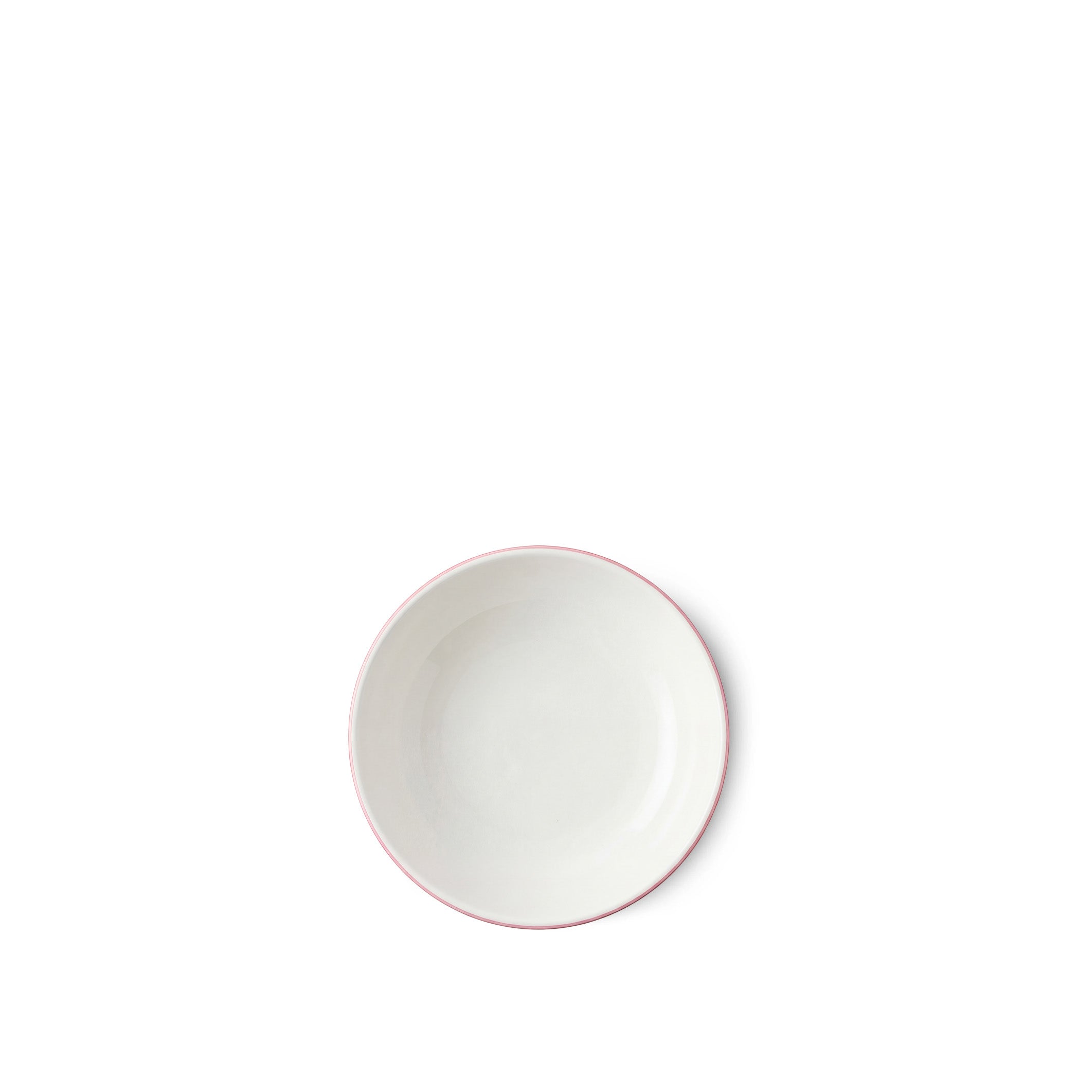 Rattan Effect Hand-Painted Brushed Bordeaux Cereal Bowl, 16cm