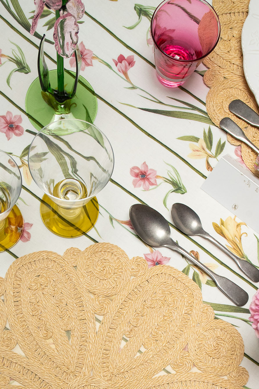 S&B Dragonfly Yellow Napkin Clip