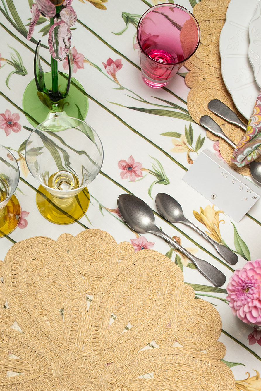 S&B Red Heart Pink Napkin Clip