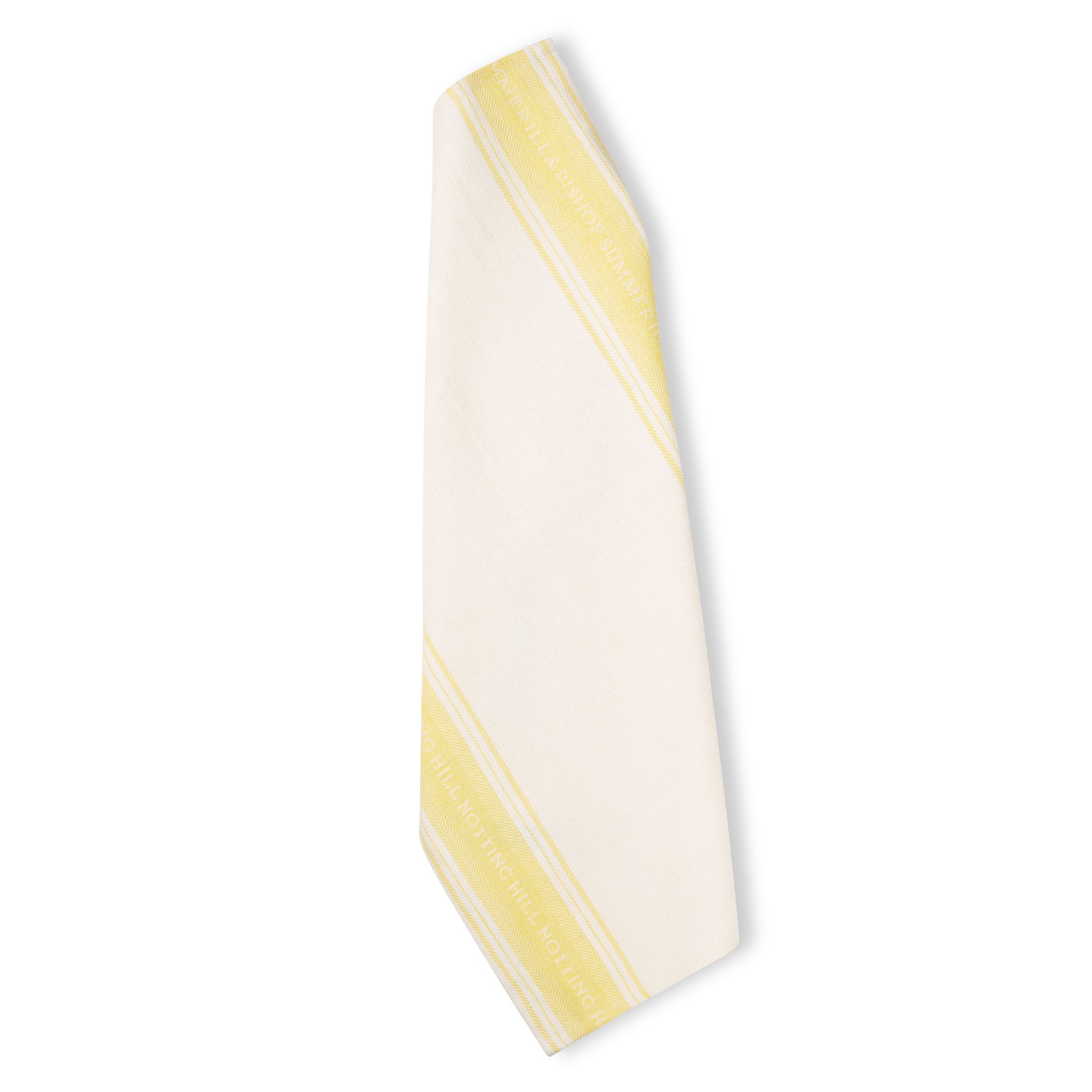 S&B Yellow Linen & Cotton Tea Towel, 75cm x 45cm