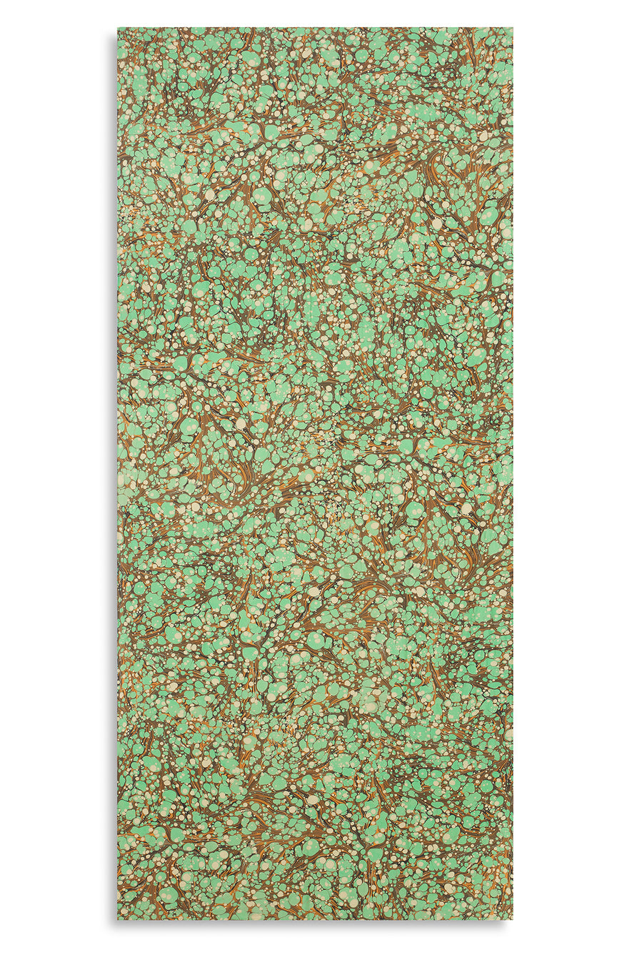 Summerill & Bishop x MatchesFashion Marble Tablecloth in Green & White