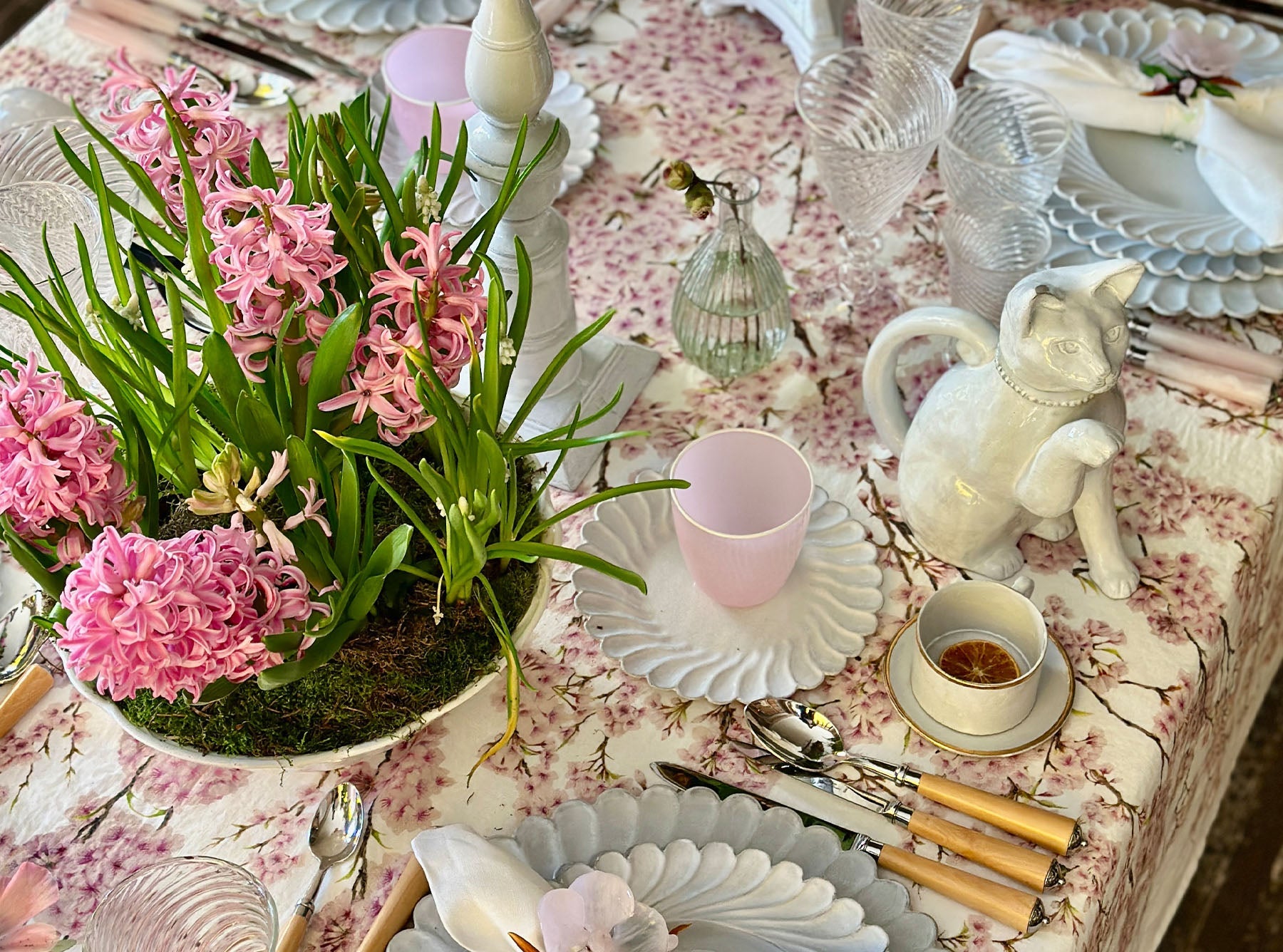 Setsuko Cat Teapot by Astier de Villatte, 26cm