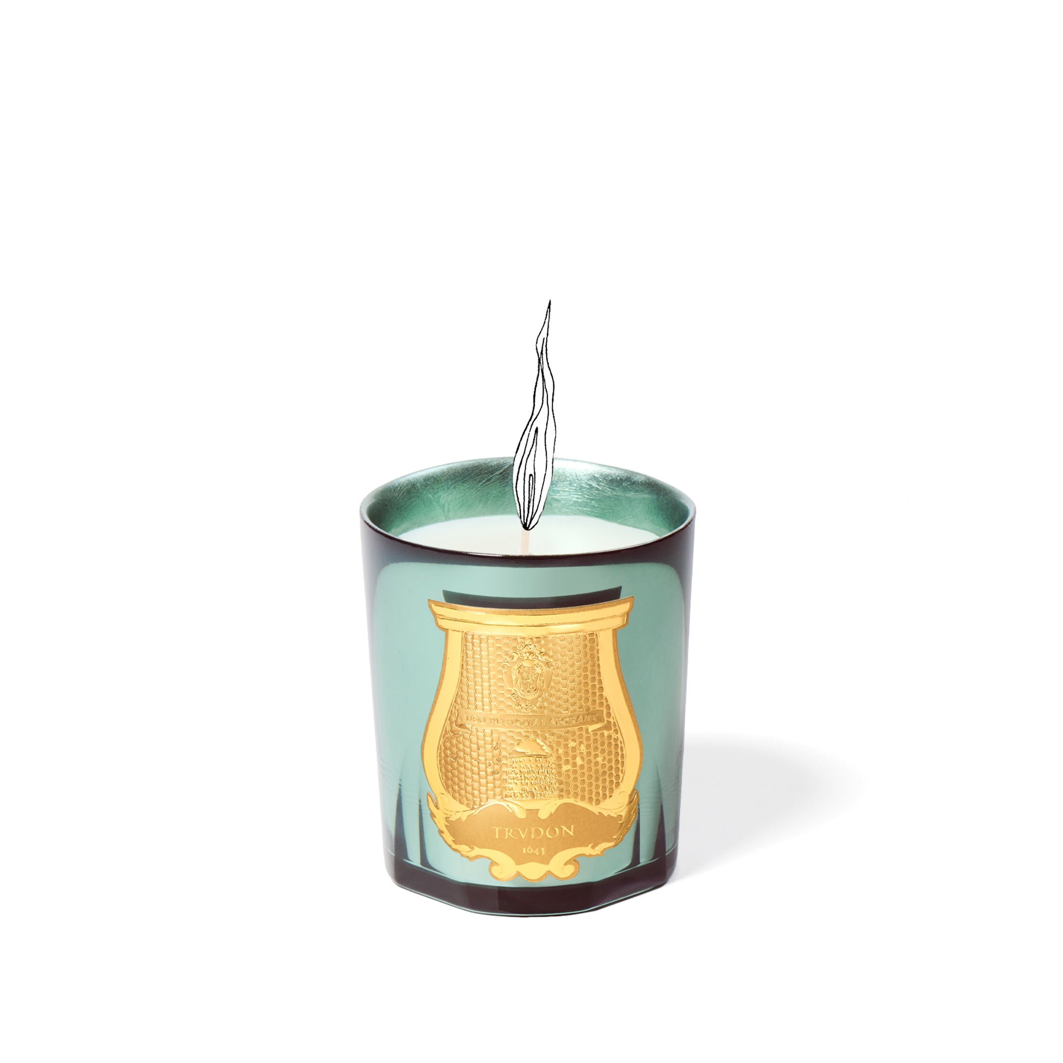 'Fir' Christmas Tree Scented Candle, 'Nuit des Glaces' Special Edition by Trudon, 270g (Celadon)