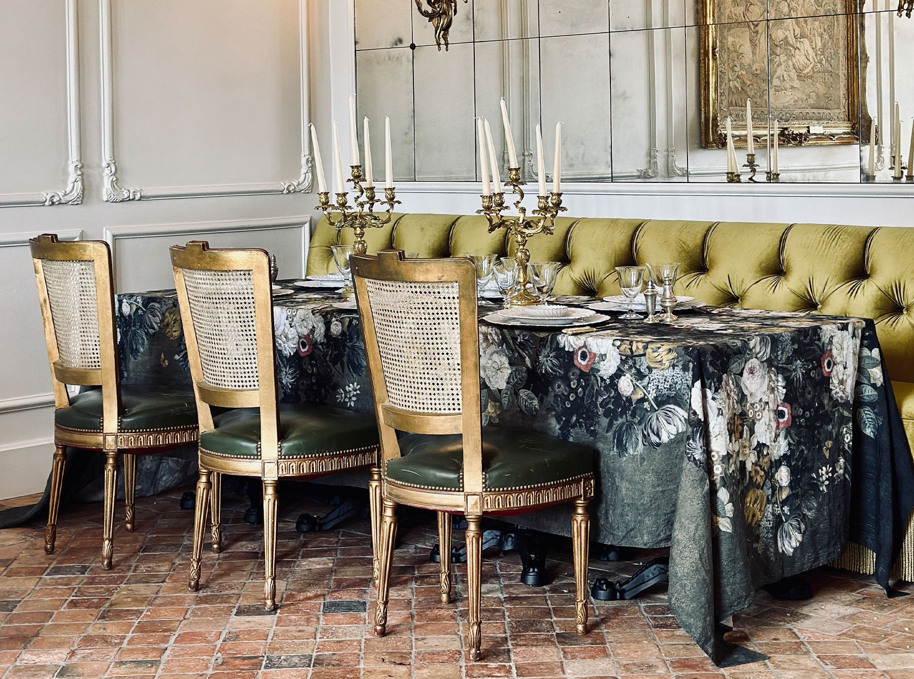 'Still Life 1815' Linen Napkin, 50x50cm