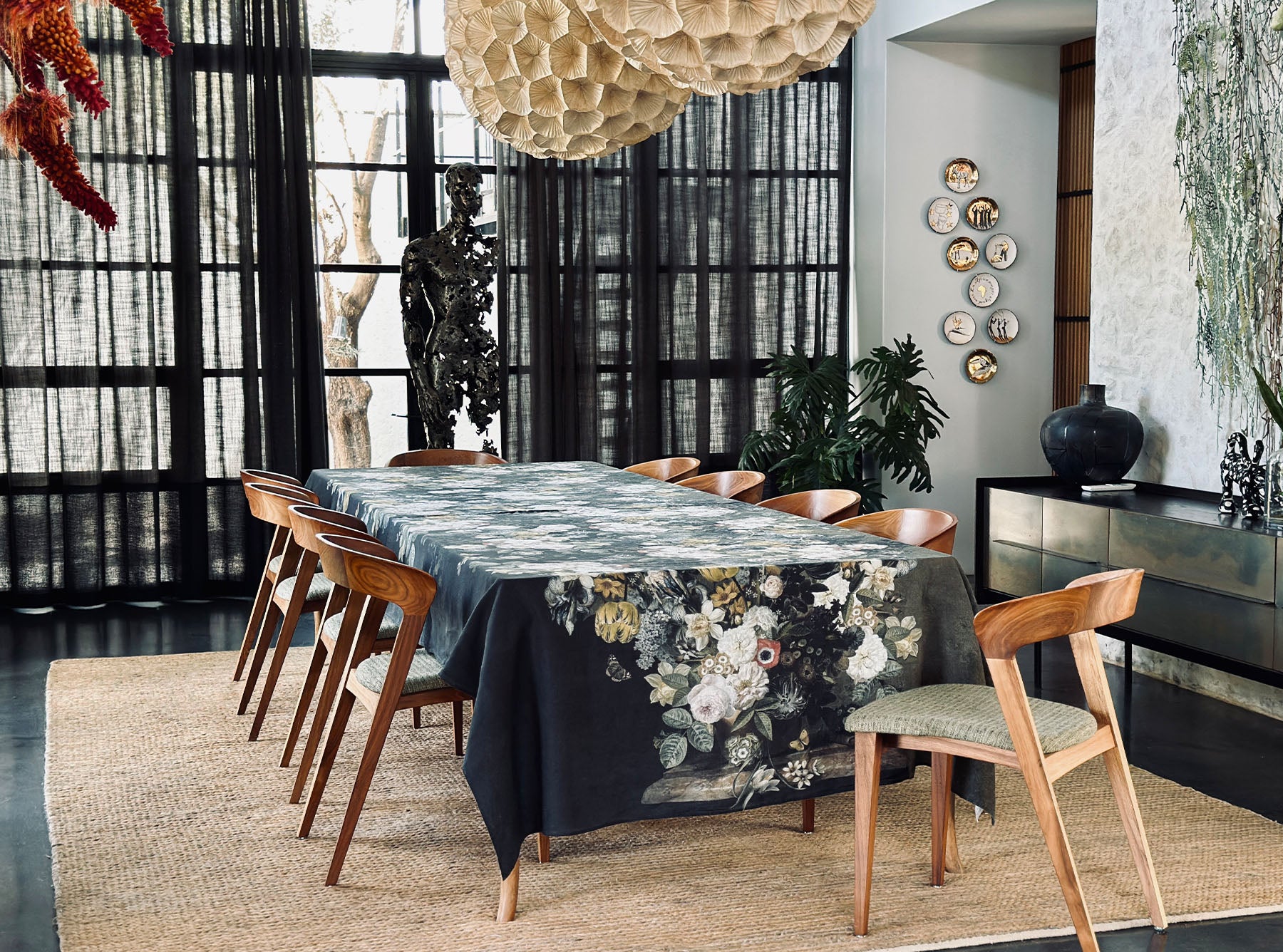 'Still Life 1815' Linen Napkin, 50x50cm