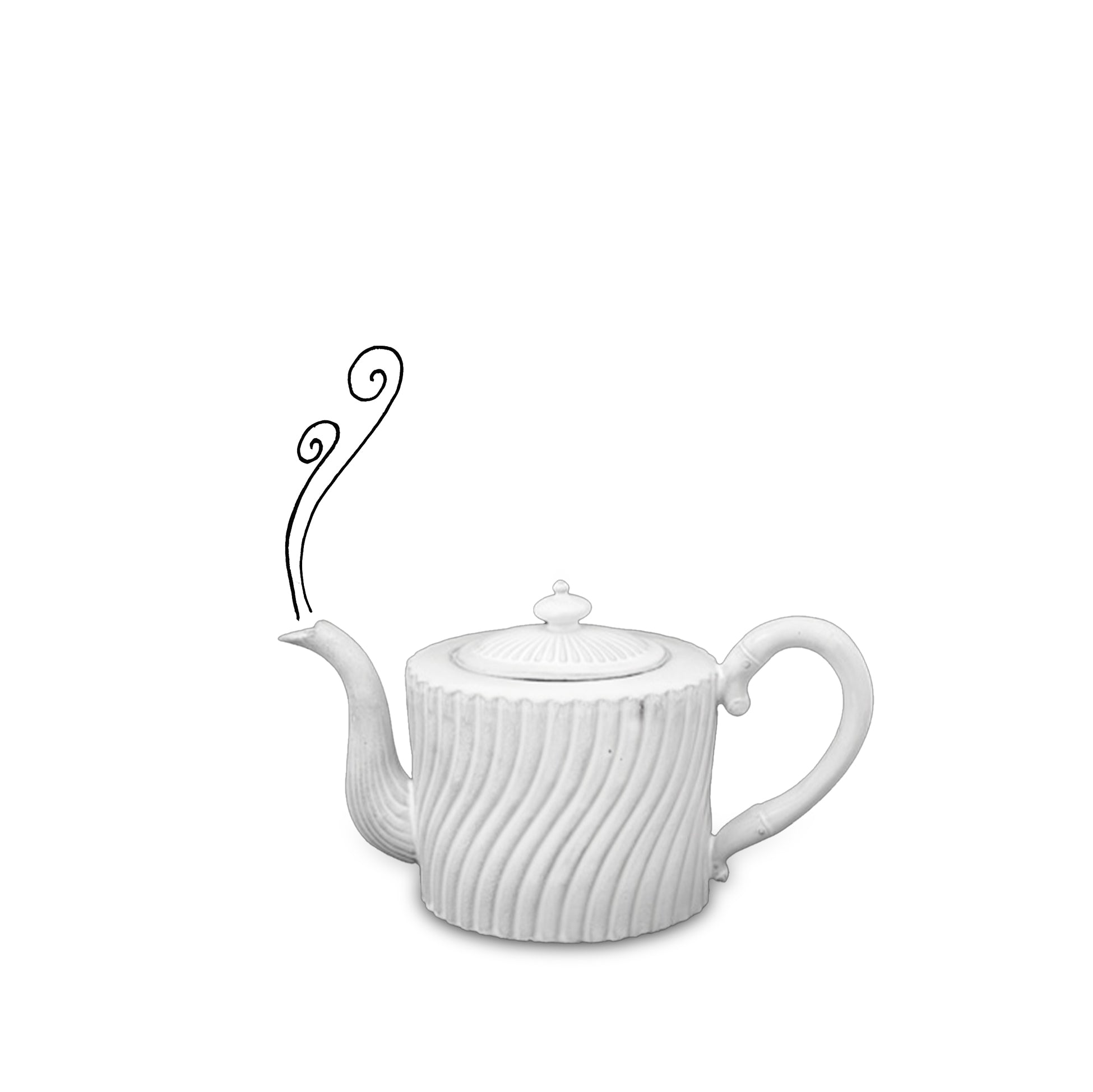 Peggy Teapot by Astier de Villatte, 26cm