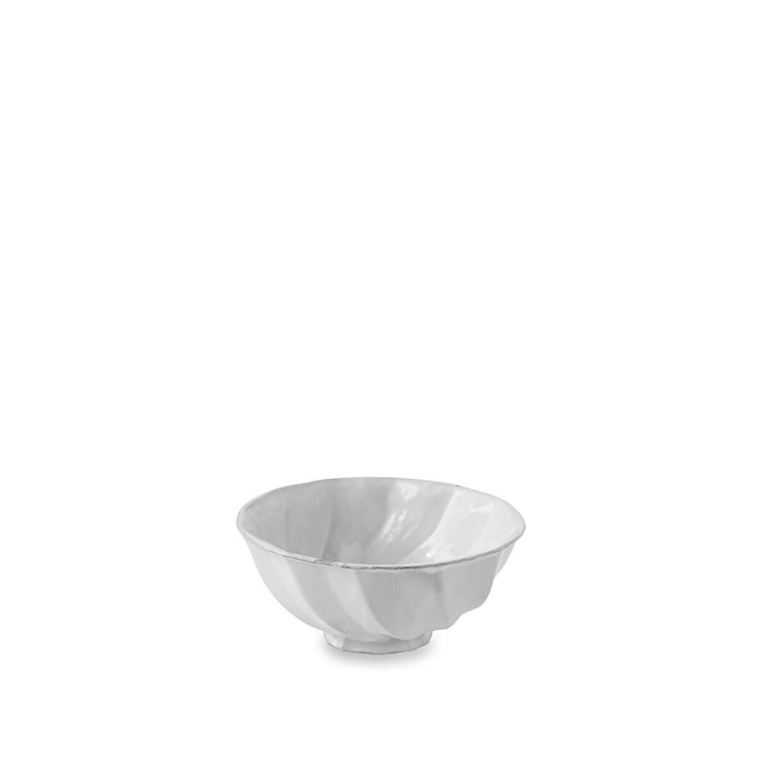 Ceramic Tom Swirl Bowl by Astier de Villatte, 16.5cm