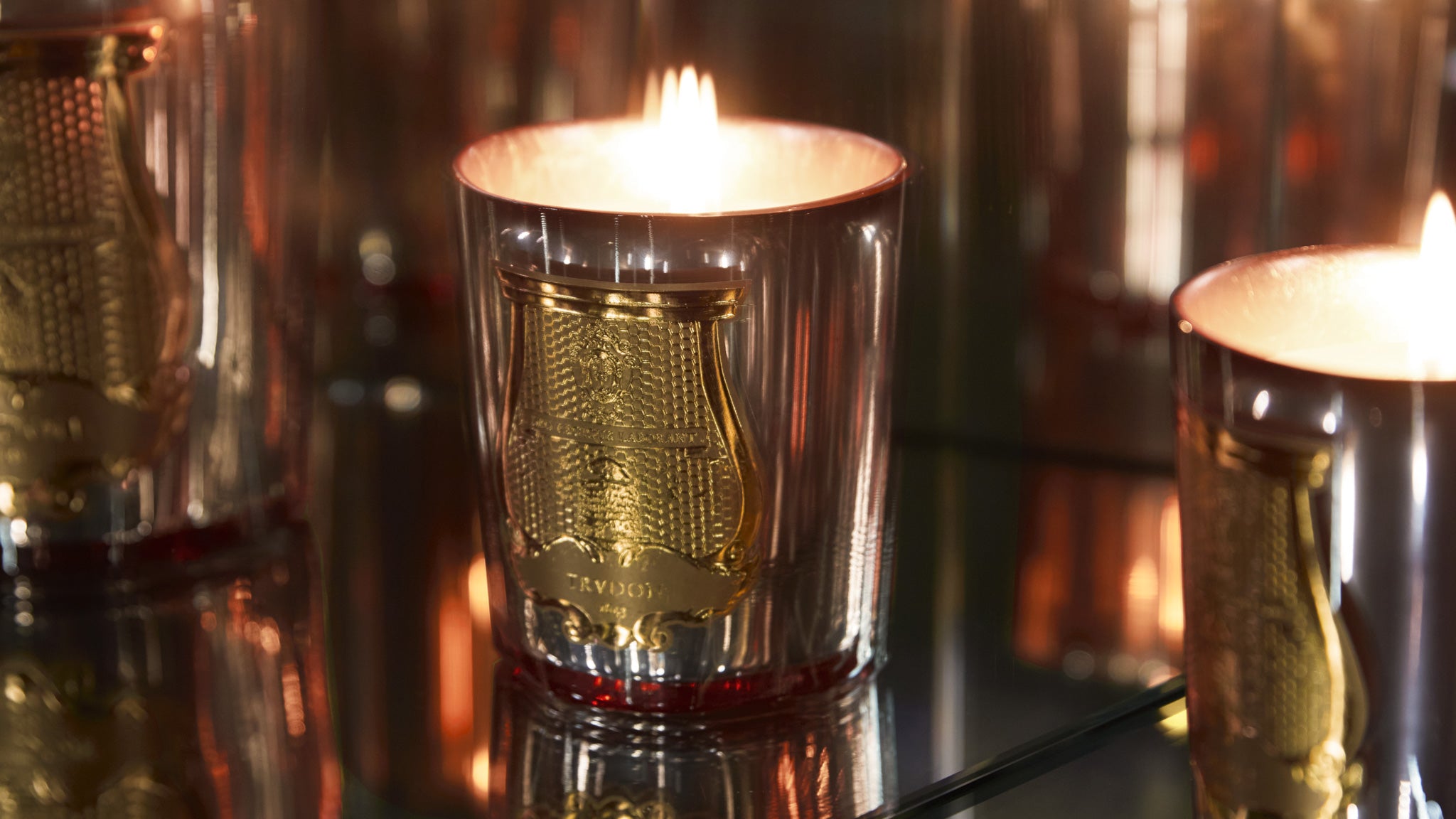 'Nazareth' Orange & Spices Scented Candle, 'Nuit des Glaces' Special Edition by Trudon, 270g (Copper)