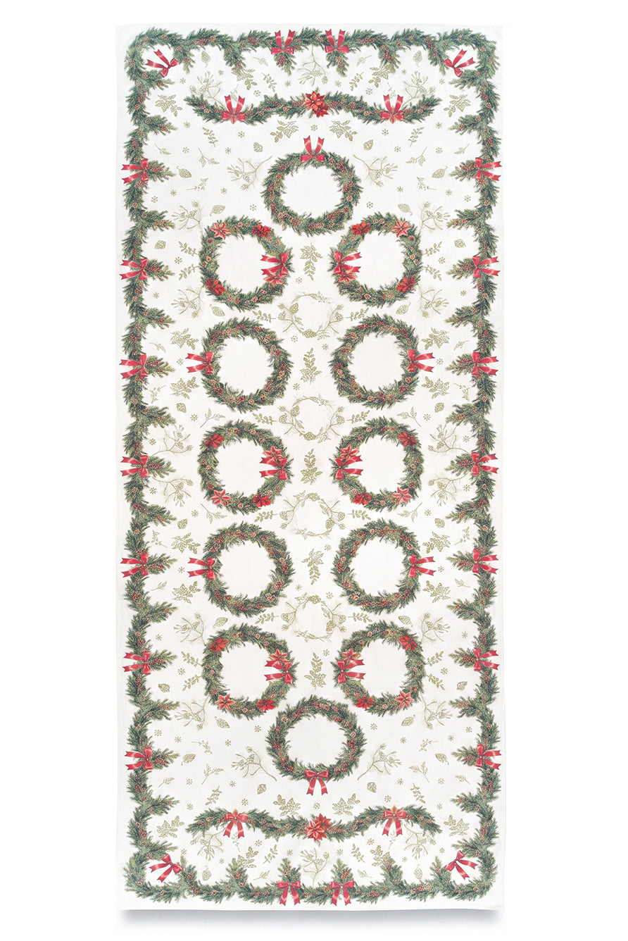 'Garland' Linen Tablecloth