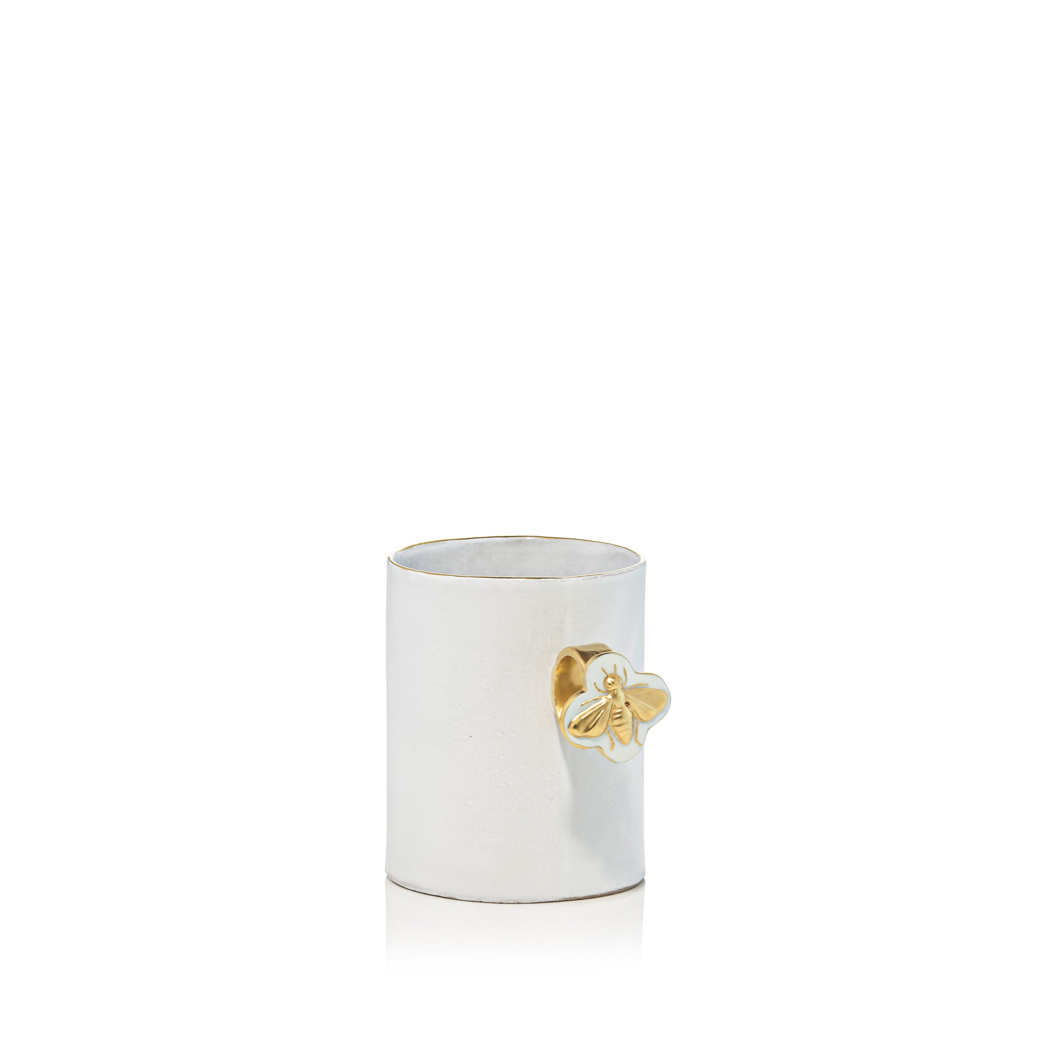 'Abeille' Bee Ring Mug by Astier de Villatte, 10.5cm