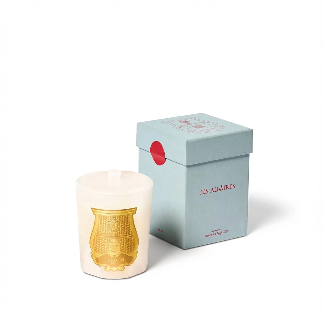 Alabaster 'Abd El Kader' Candle by Trudon, 270g