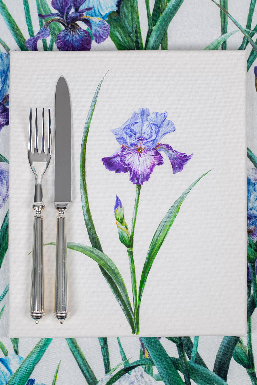 Julia Lignes Silver Plated 7 Piece Cutlery Set