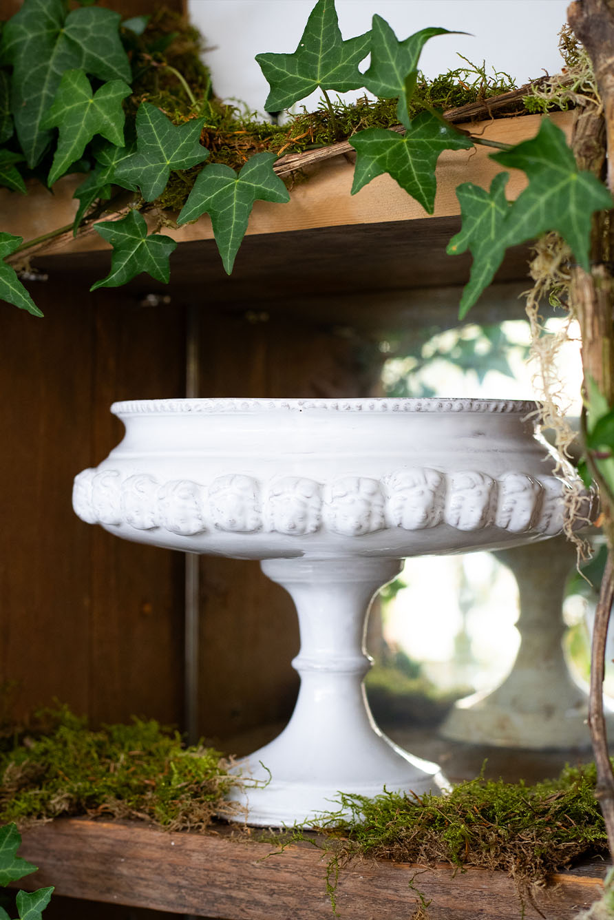 Alexandre High Stand by Astier de Villatte, 24 x 24 x 19cm