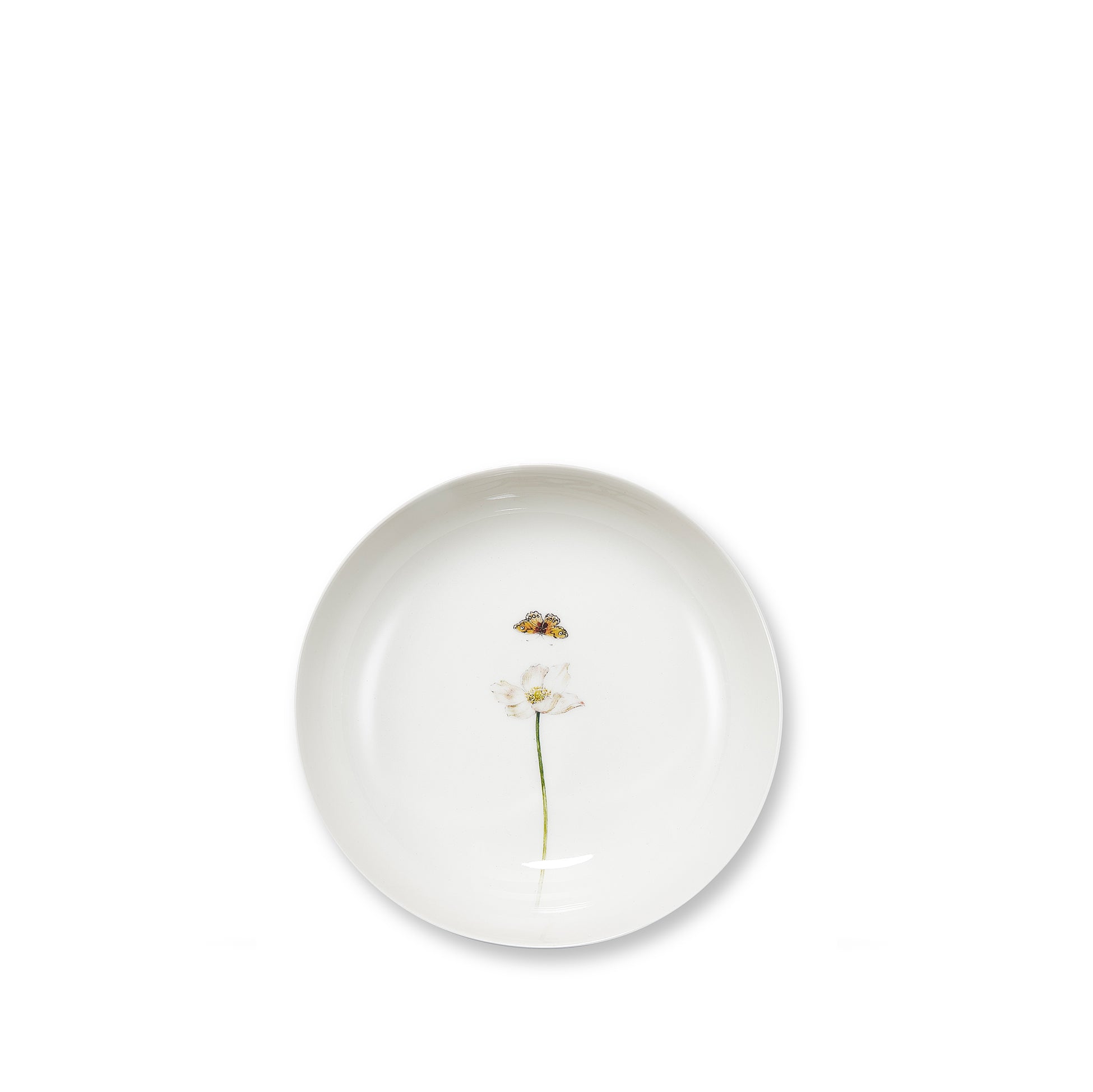 Bloom Anemone Hupehensis Soup Plate, 20cm