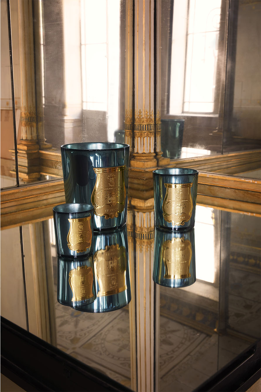 'Fir' Christmas Tree Scented Candle, 'Nuit des Glaces' Special Edition by Trudon, 270g (Celadon)