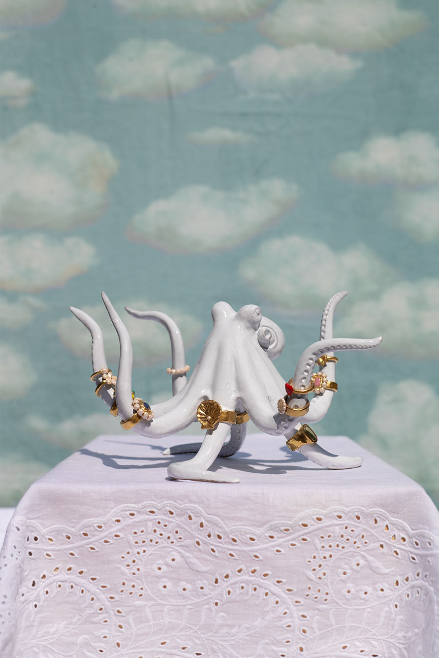 Serena Carone Octopus Ring Holder by Astier de Villatte