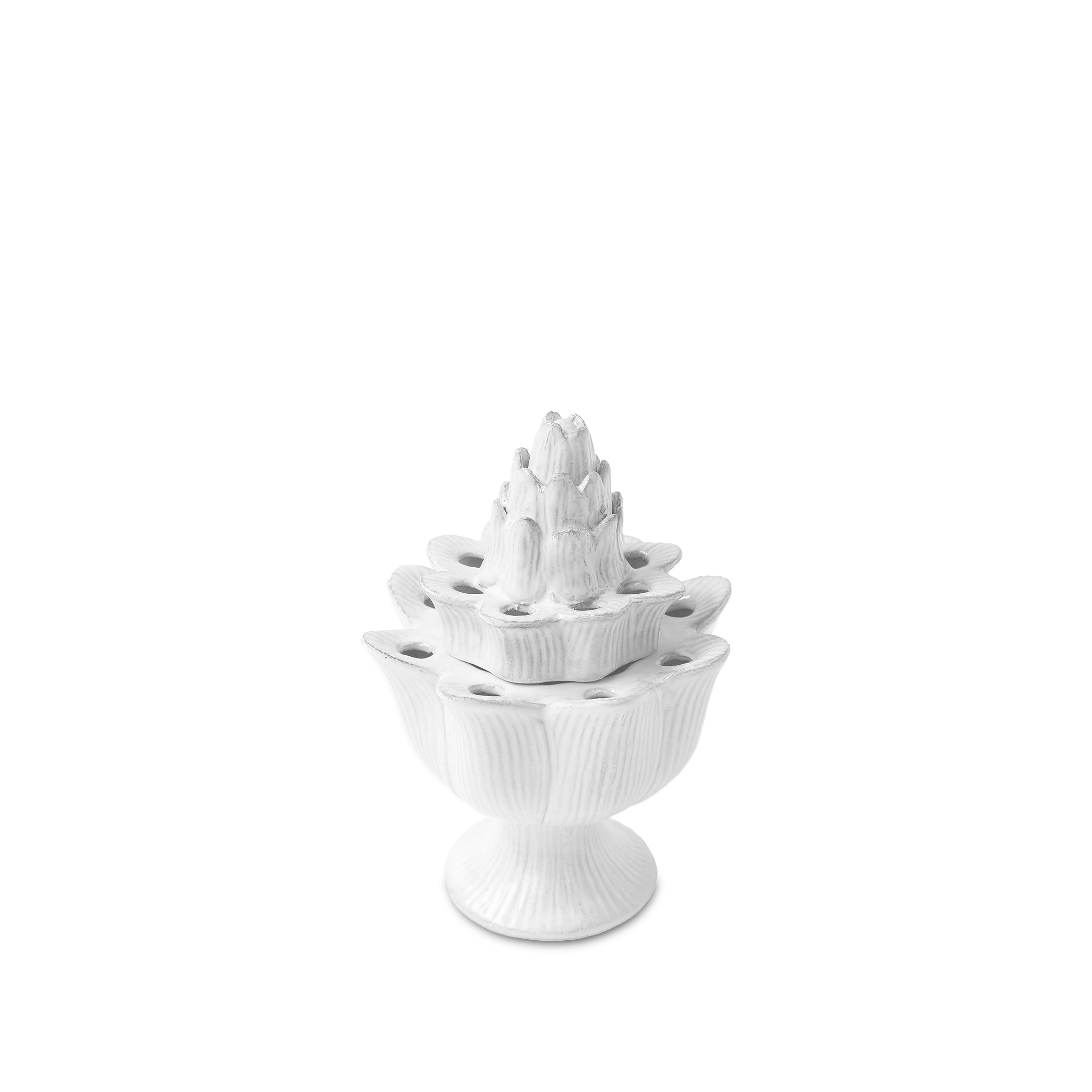 Artichoke Flower Holder Vase by Astier de Villatte, 12cm
