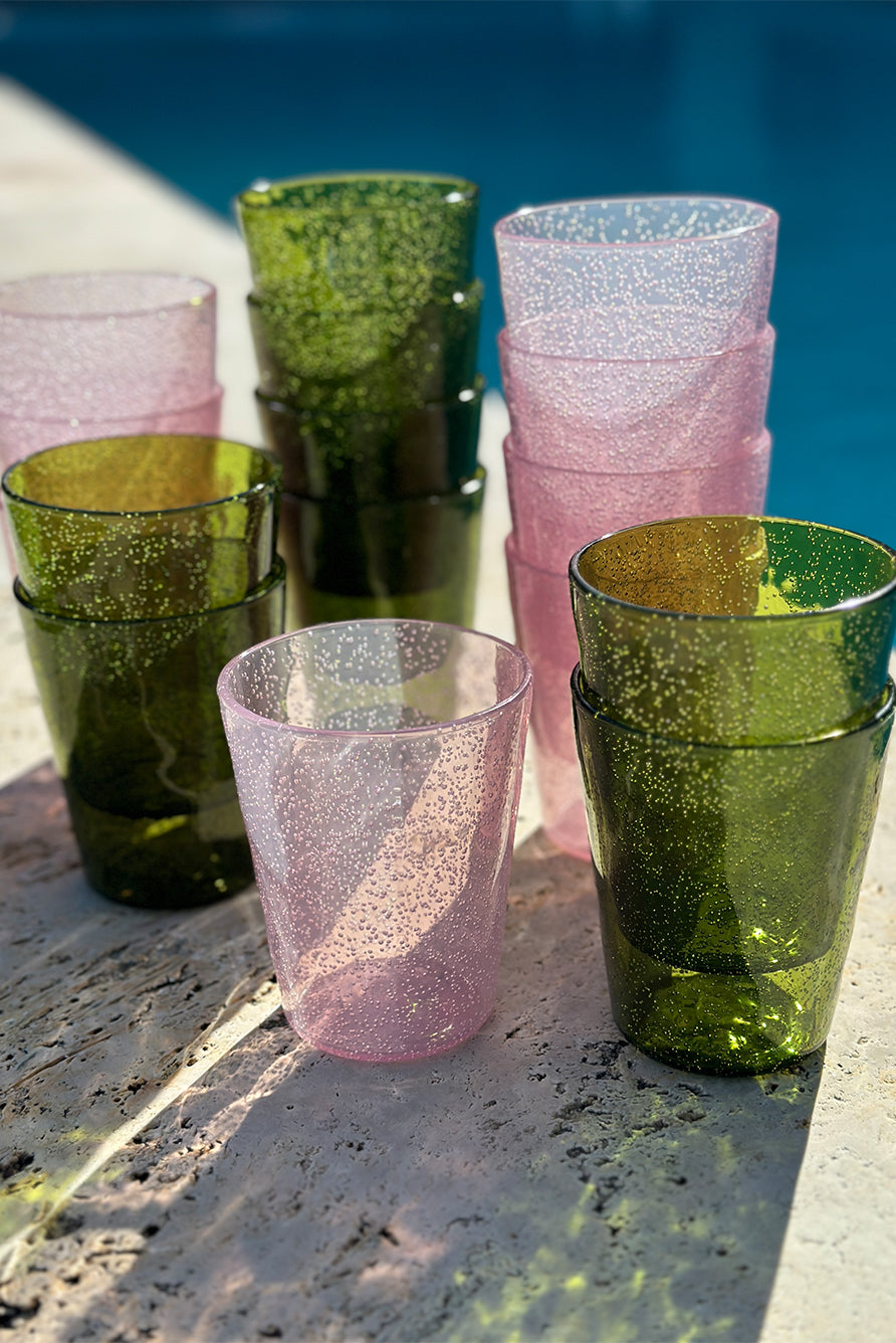 Recycled Plastic Bobby Tumbler in Rose Pink