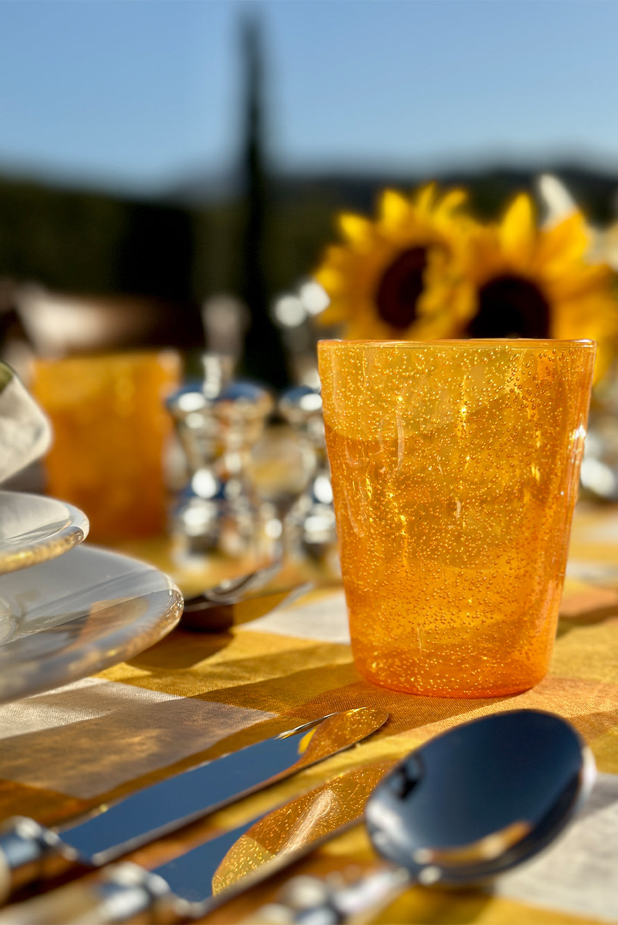 Recycled Plastic Bobby Tumbler in Mustard Yellow