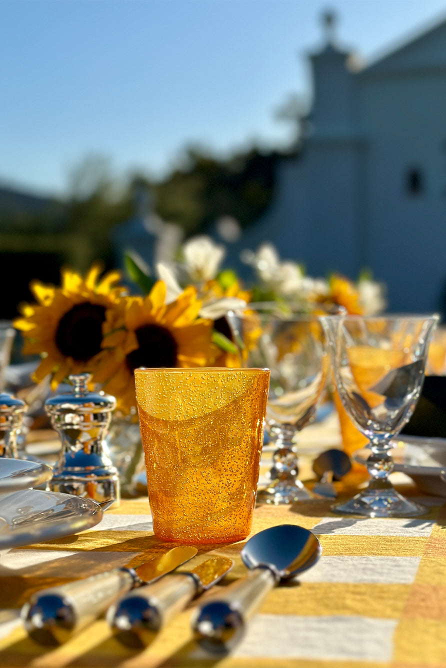 Recycled Plastic Bobby Tumbler in Mustard Yellow