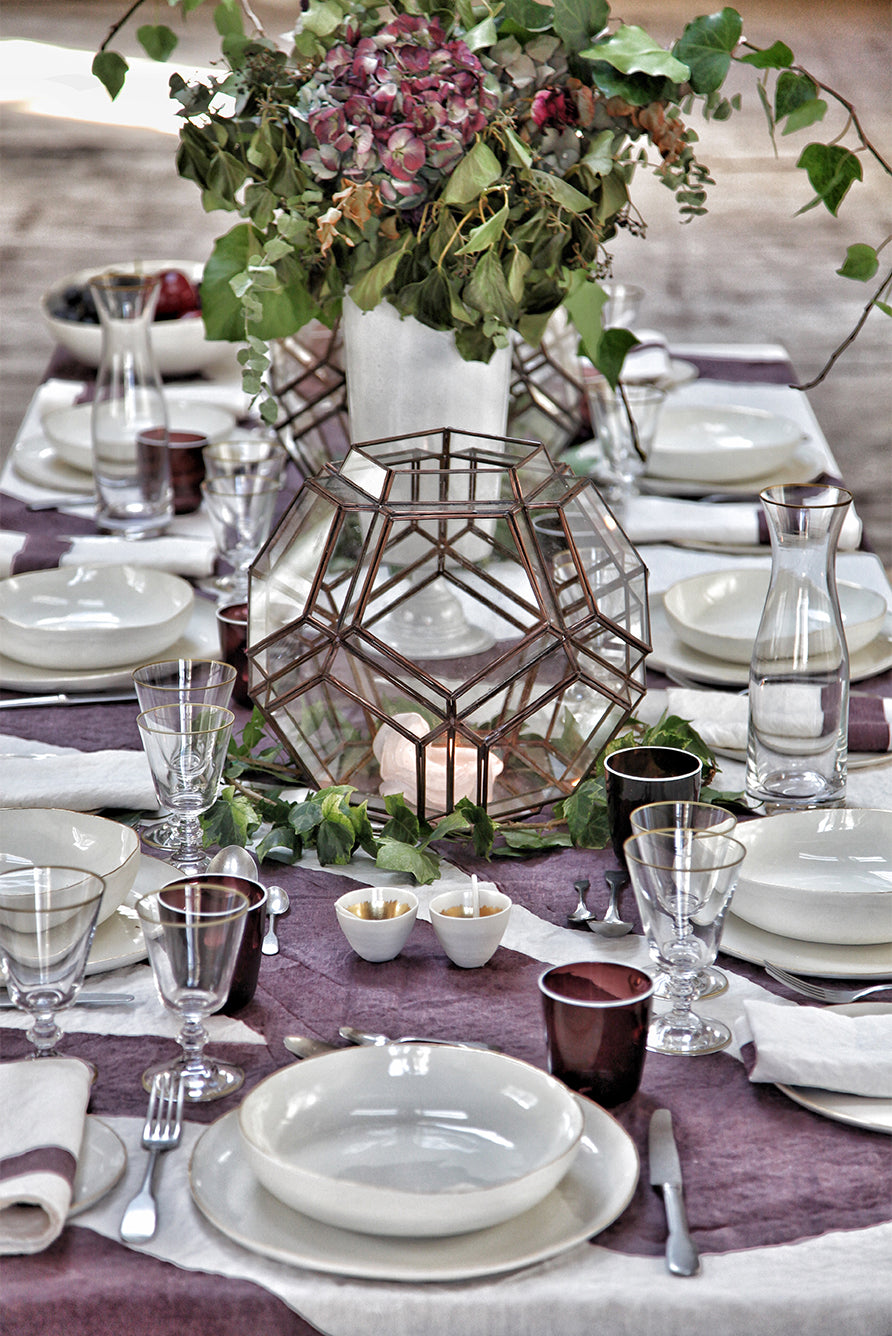 Handblown Bumba Glass Tumbler in Grape, 30cl