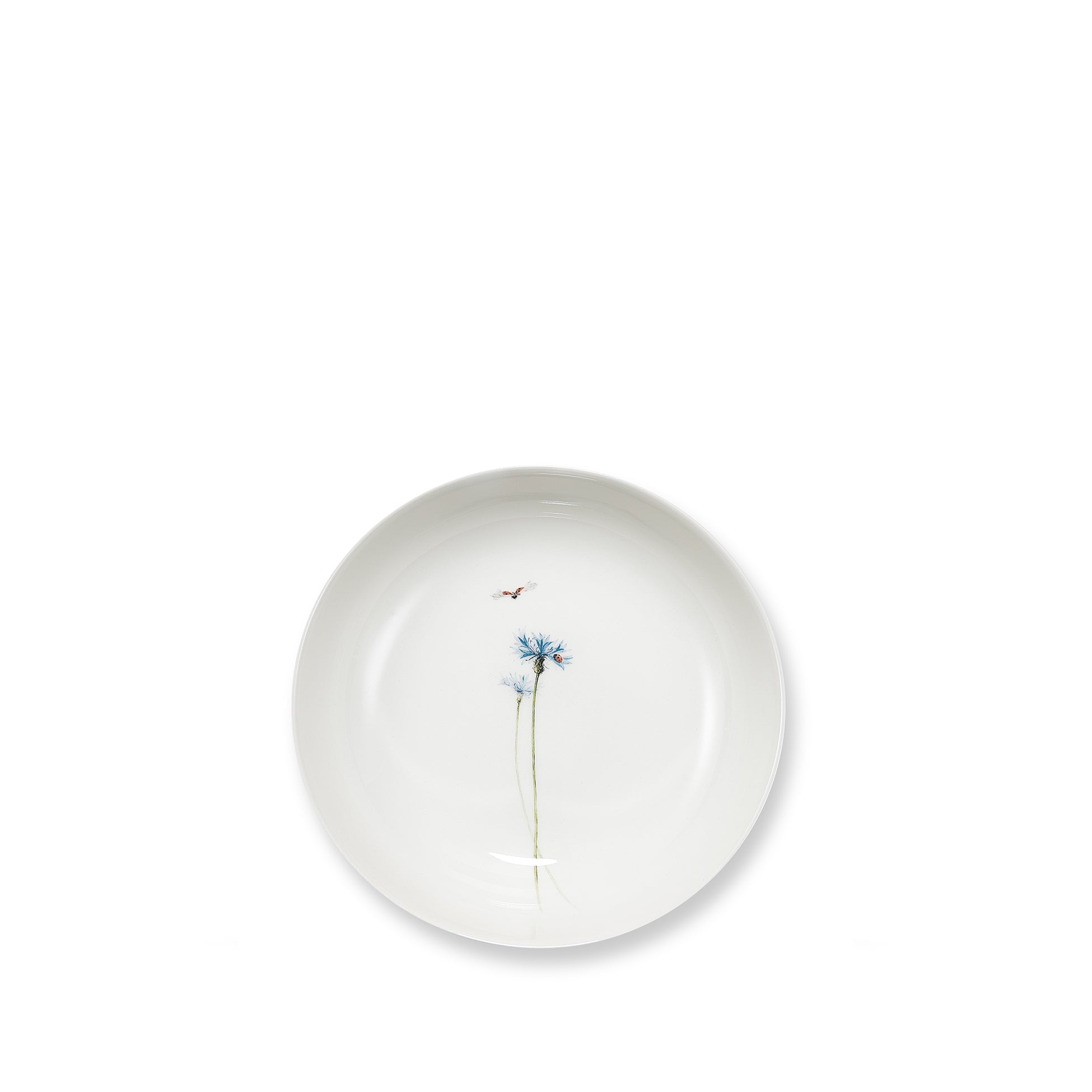 Bloom Centaurea Cyanus Soup Plate, 20cm
