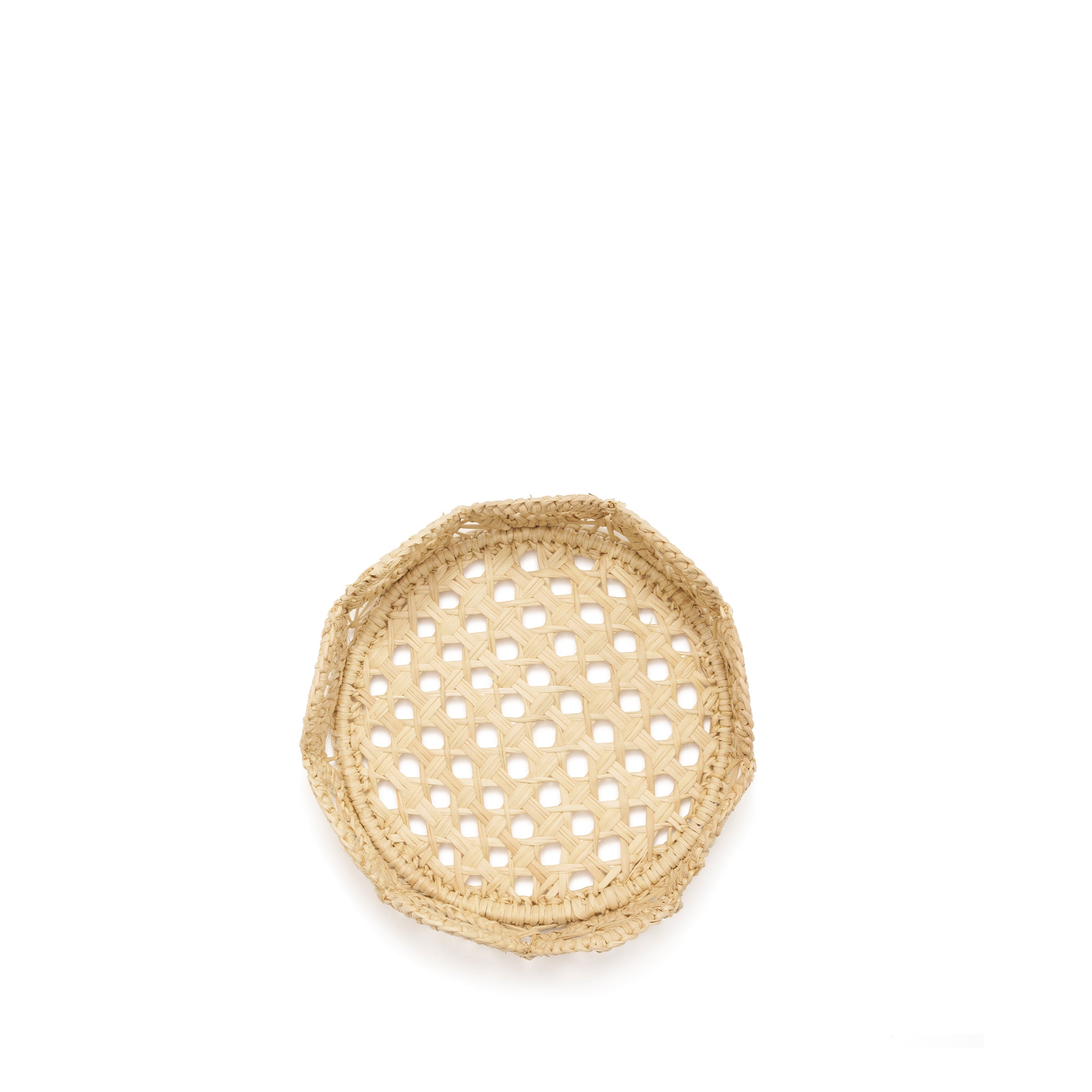 Natural Straw Coaster, 9.5cm