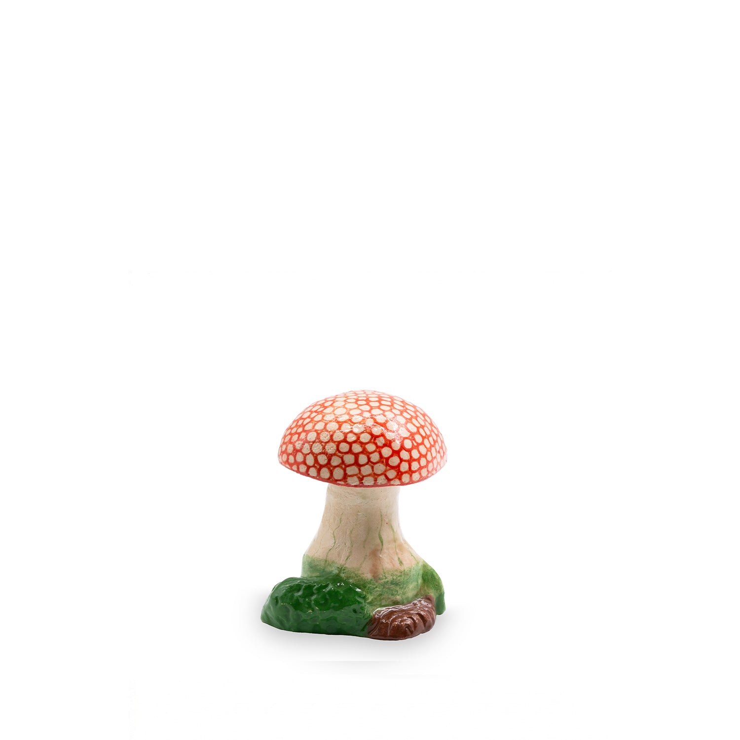Decorative Baby Mushroom by Astier de Villatte, 10 x 9 x 12cm