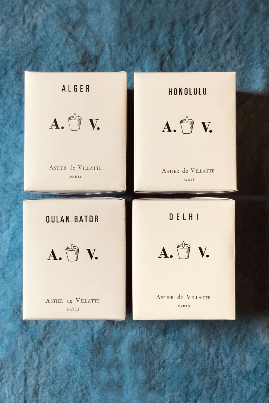 Delhi Candle by Astier de Villatte, 260g