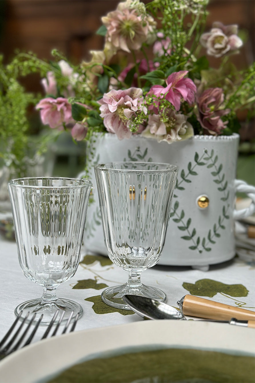 Faceted Champagne Flute