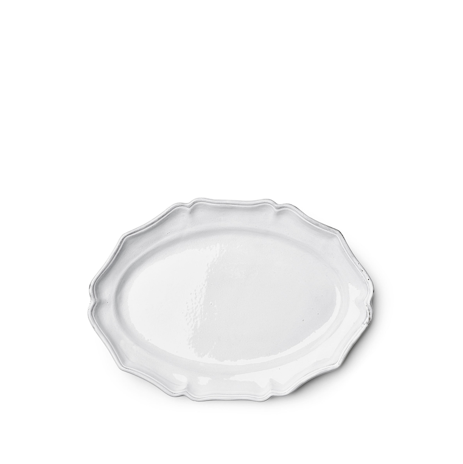 Deep Oval Platter by Astier de Villatte, 42cm