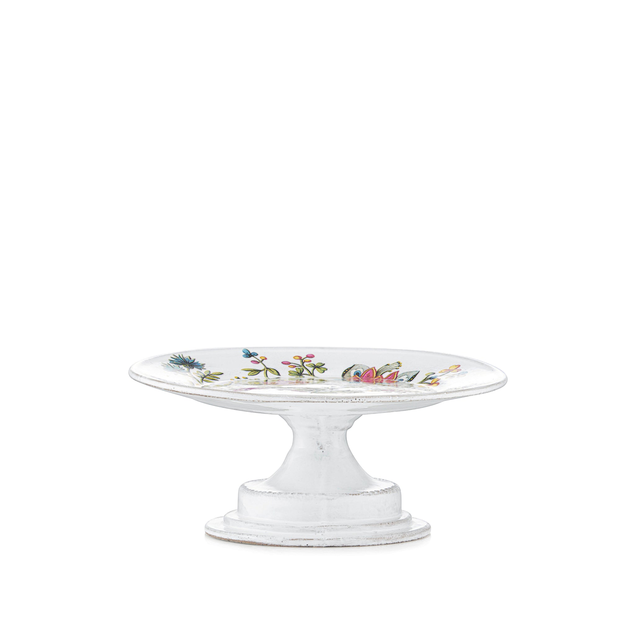 Floral Wallpaper Cake Stand by Astier de Villatte, 20cm