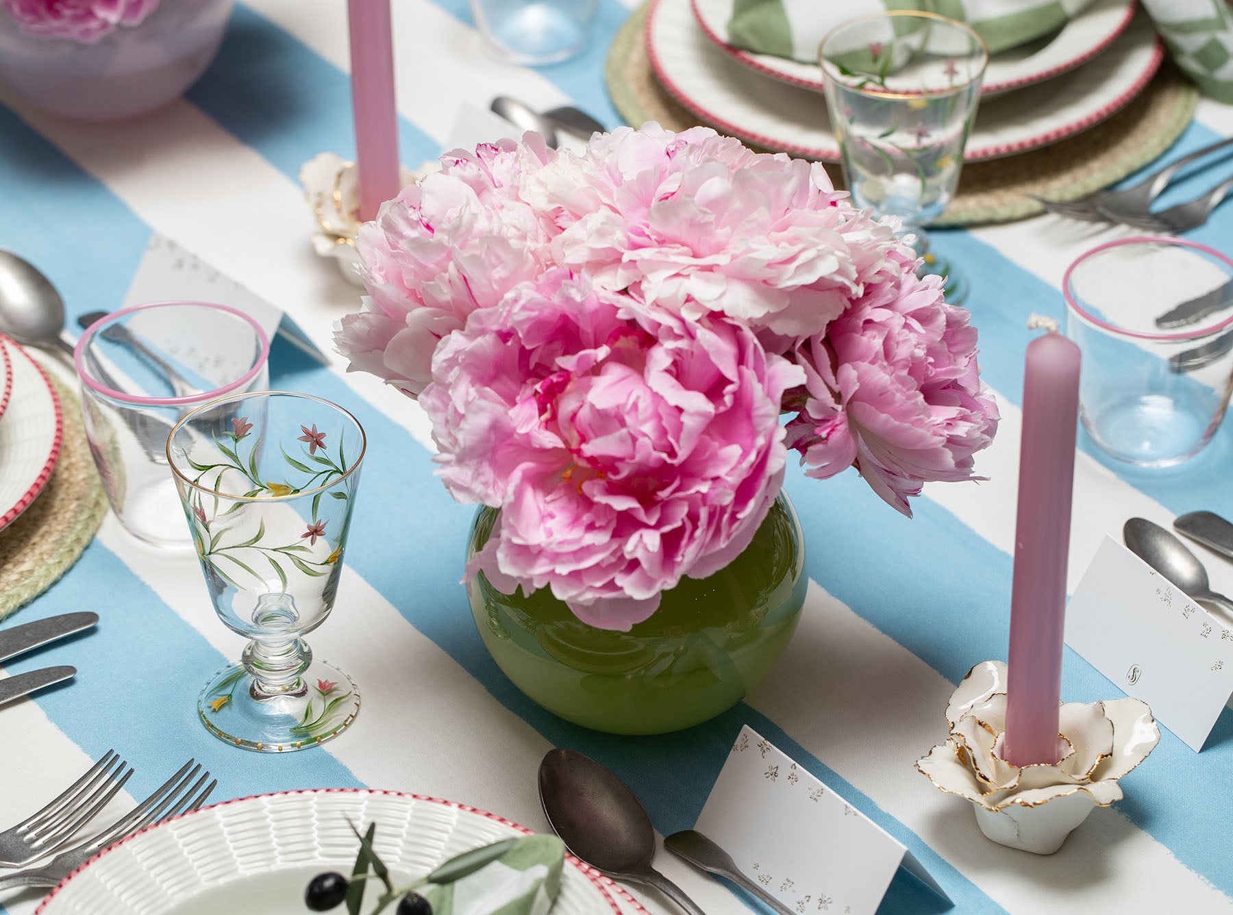 HB Flower Candle Holder, 14cm